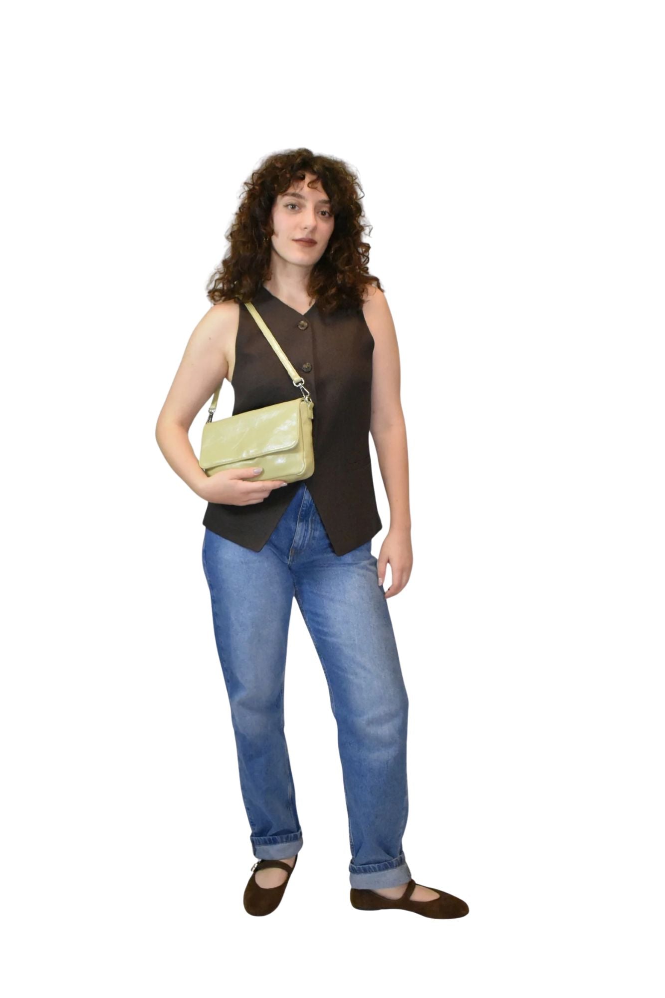 Kaya Glossy Structure Bag