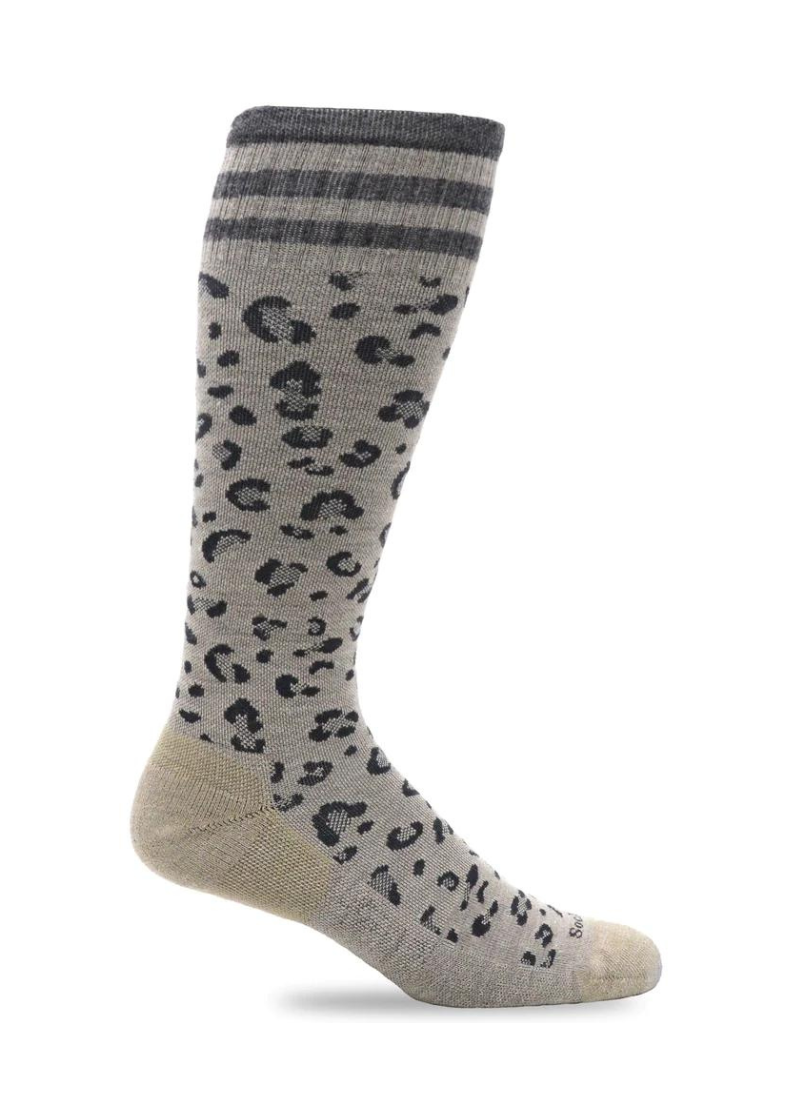 Chaussettes Léopard à compression modérée