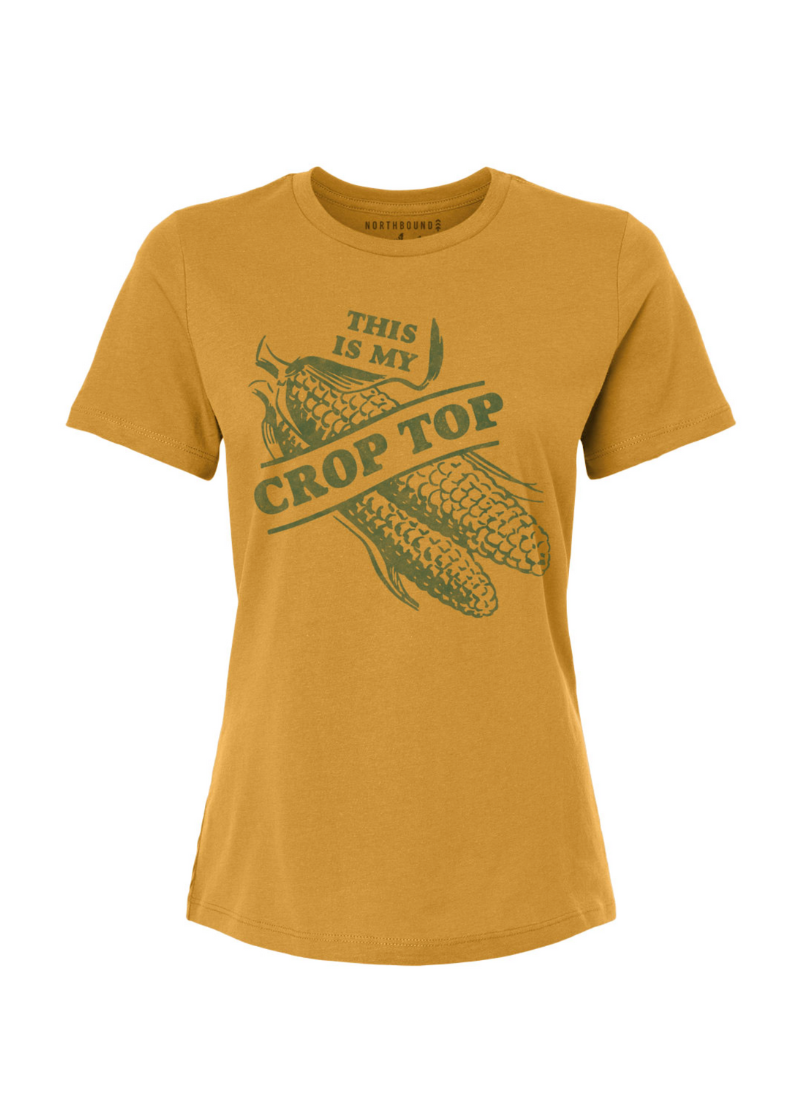 Crop Top Relaxed T-Shirt