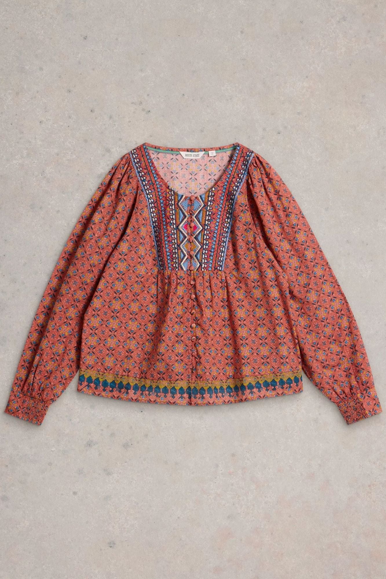 Abigail Embroidered Top