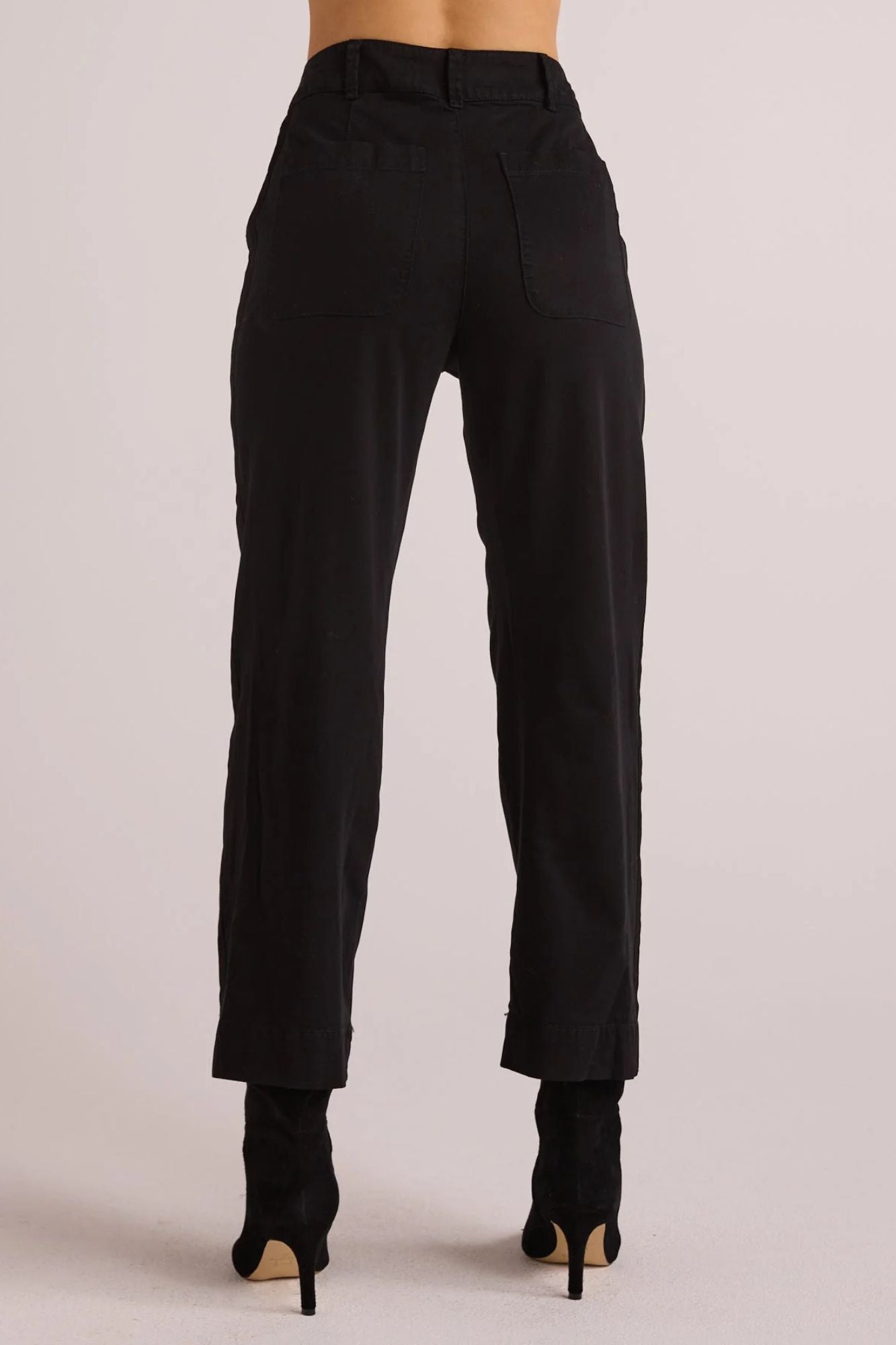 Saige Tux Stripe Crop Pant