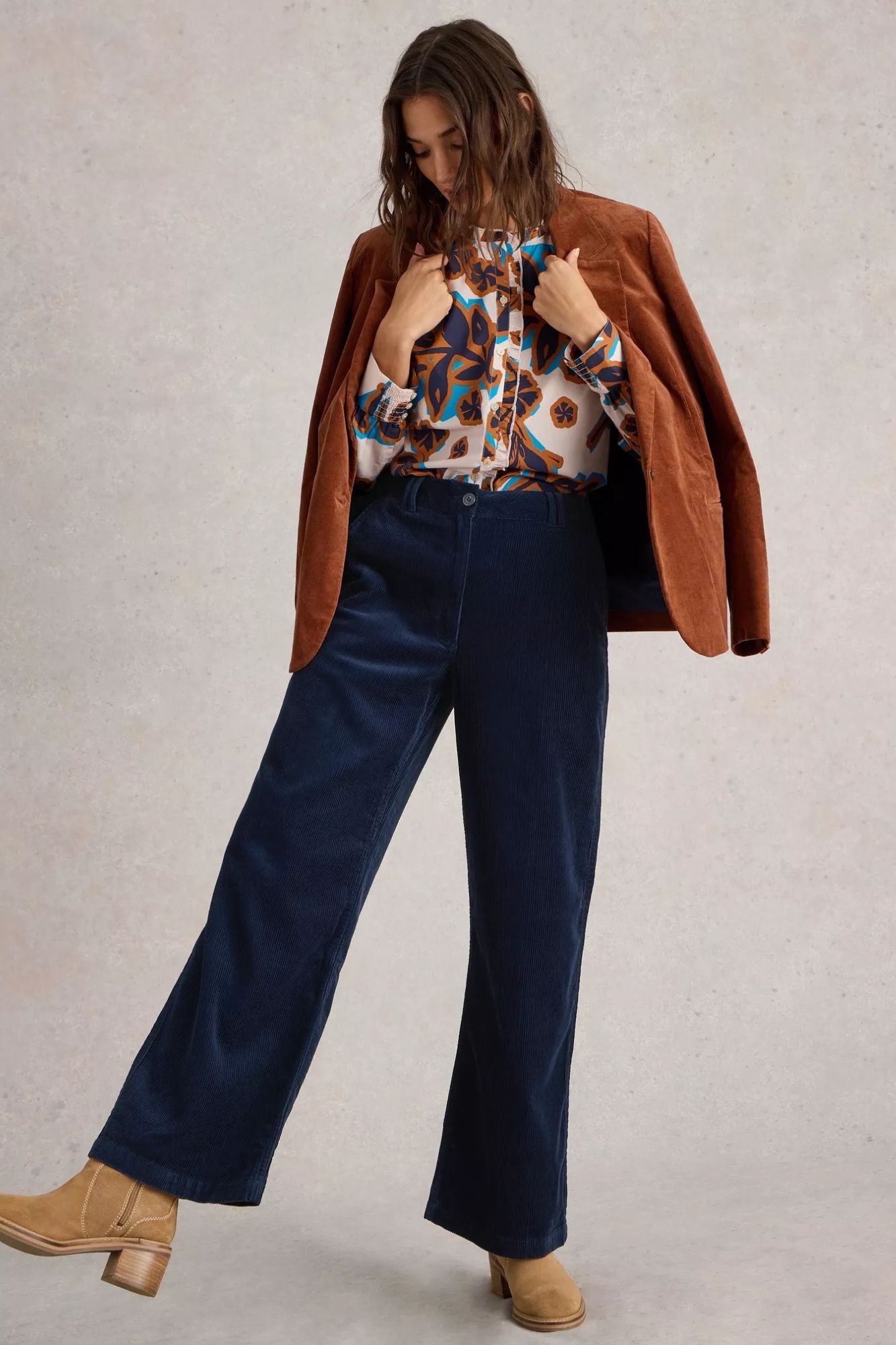 Belle Cord Wide Leg Trouser