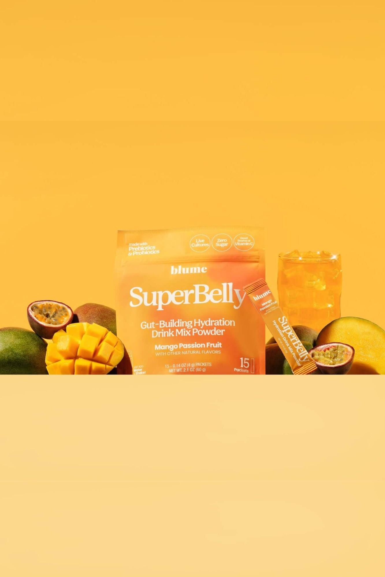 SuperBelly Mango Passion Fruit