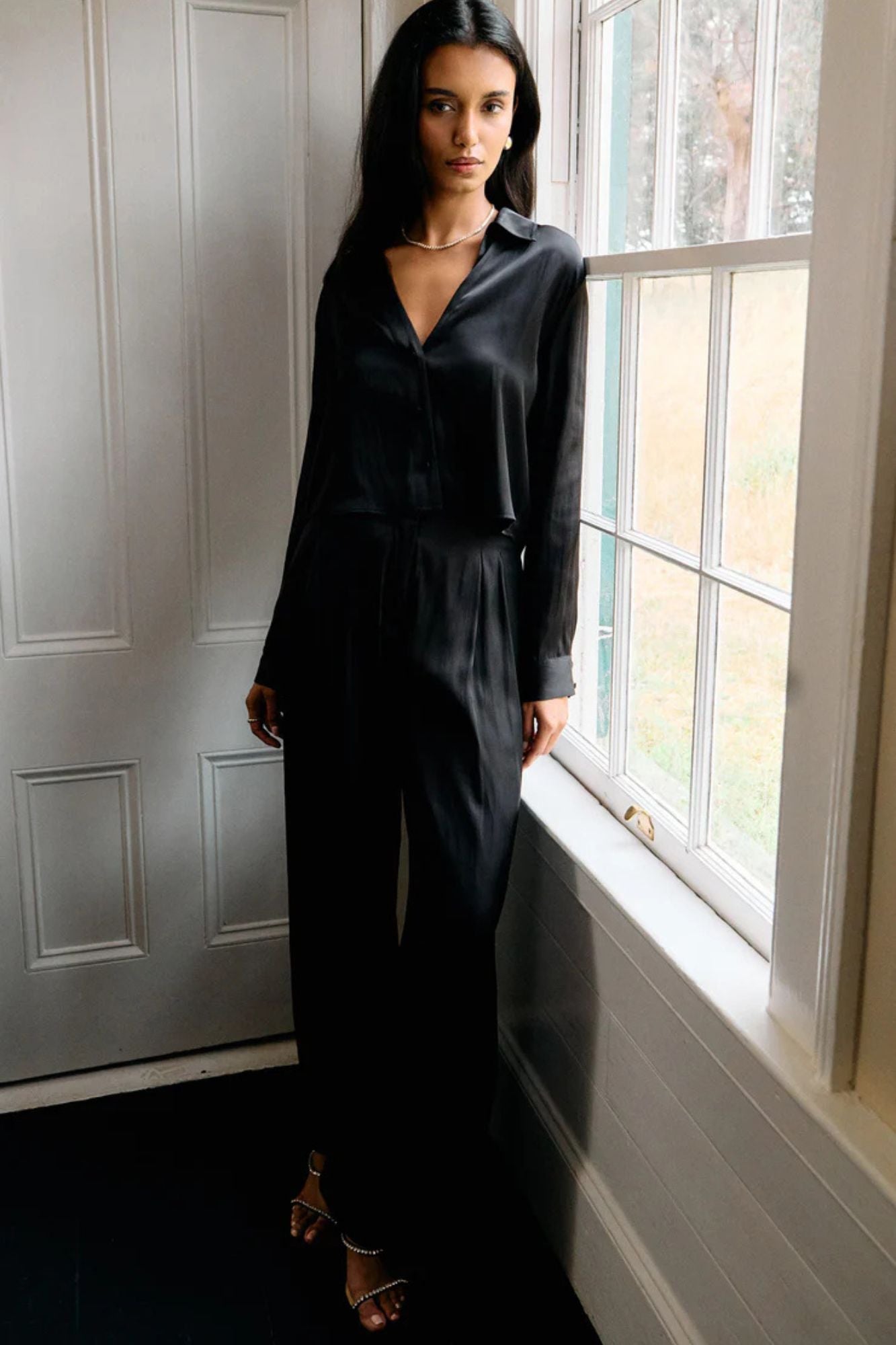 Lisse Wide Leg Pant