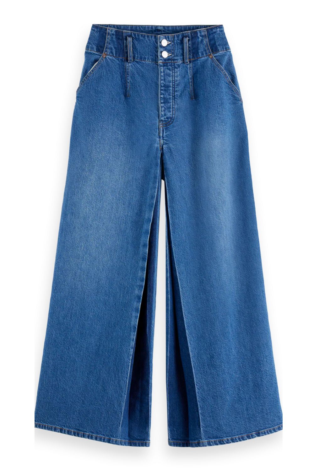 The Wave High-Rise Wide Leg Jeans
