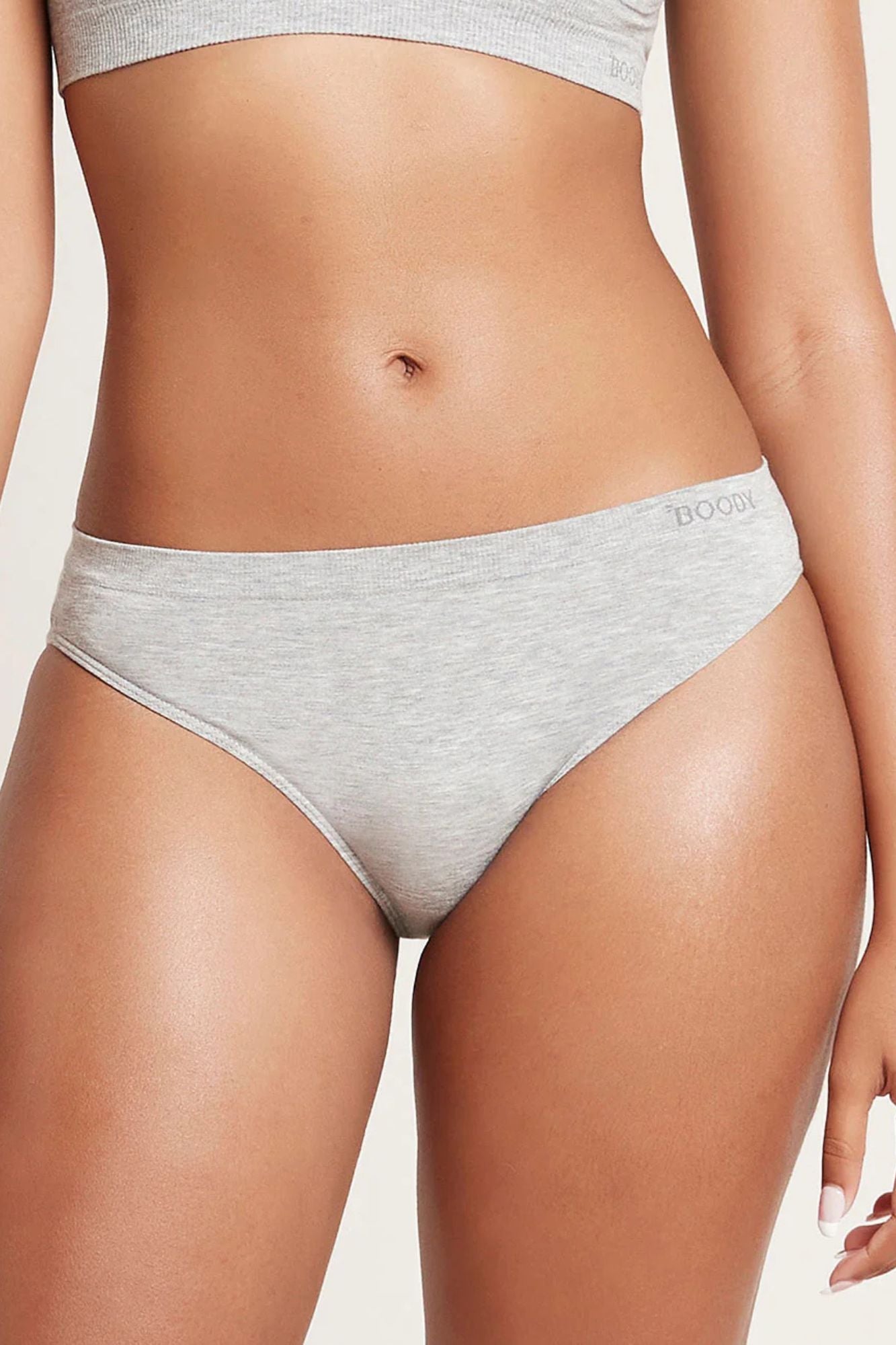 Classic Bikini - Light Grey Marl