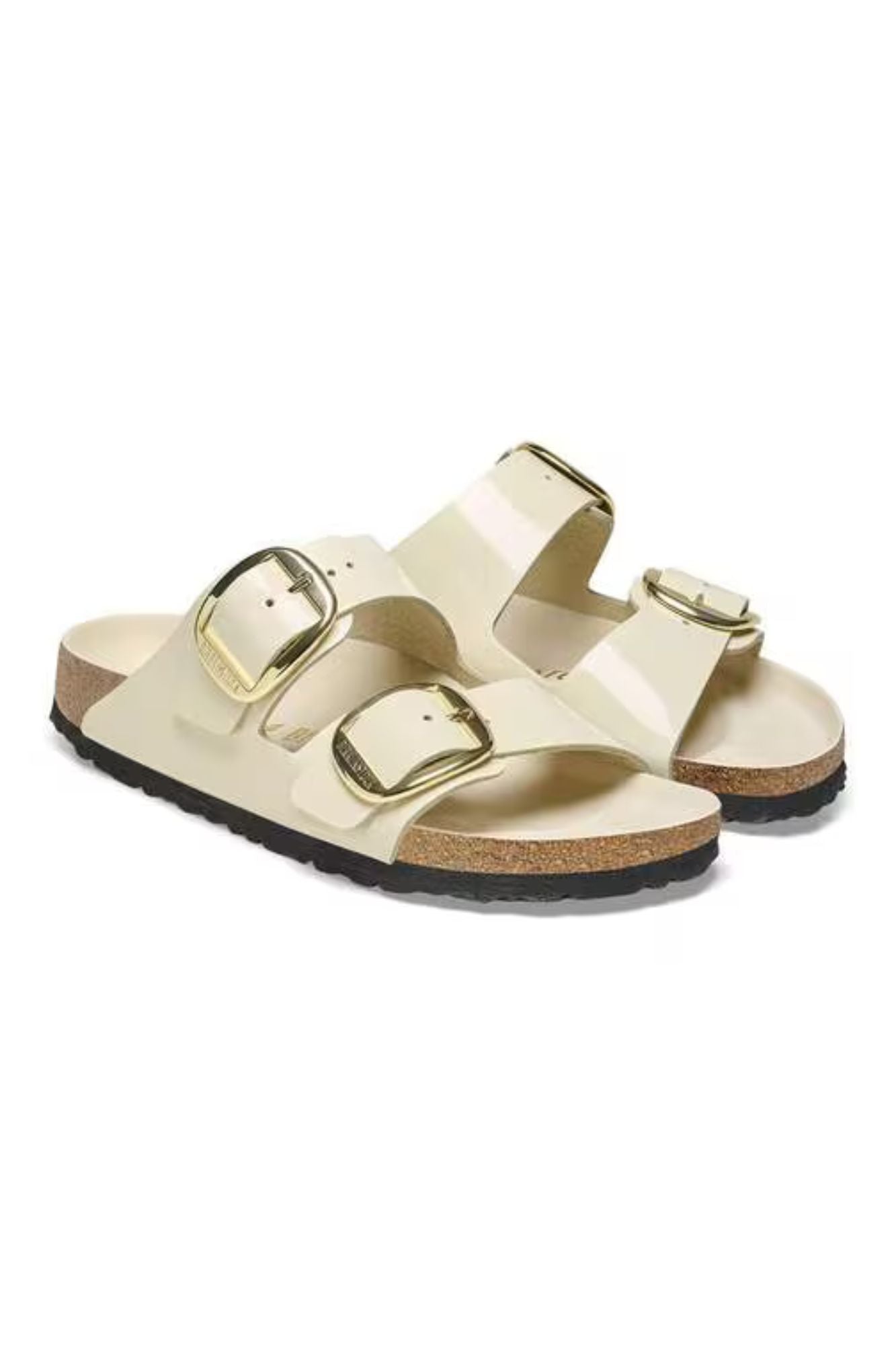 Arizona Big Buckle Leather Patent | Narrow