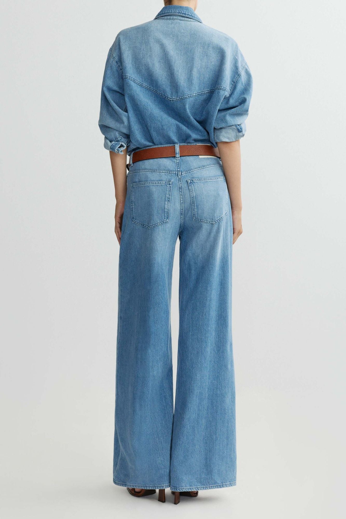 Alex Baggy Wide Leg Low Rise Jeans