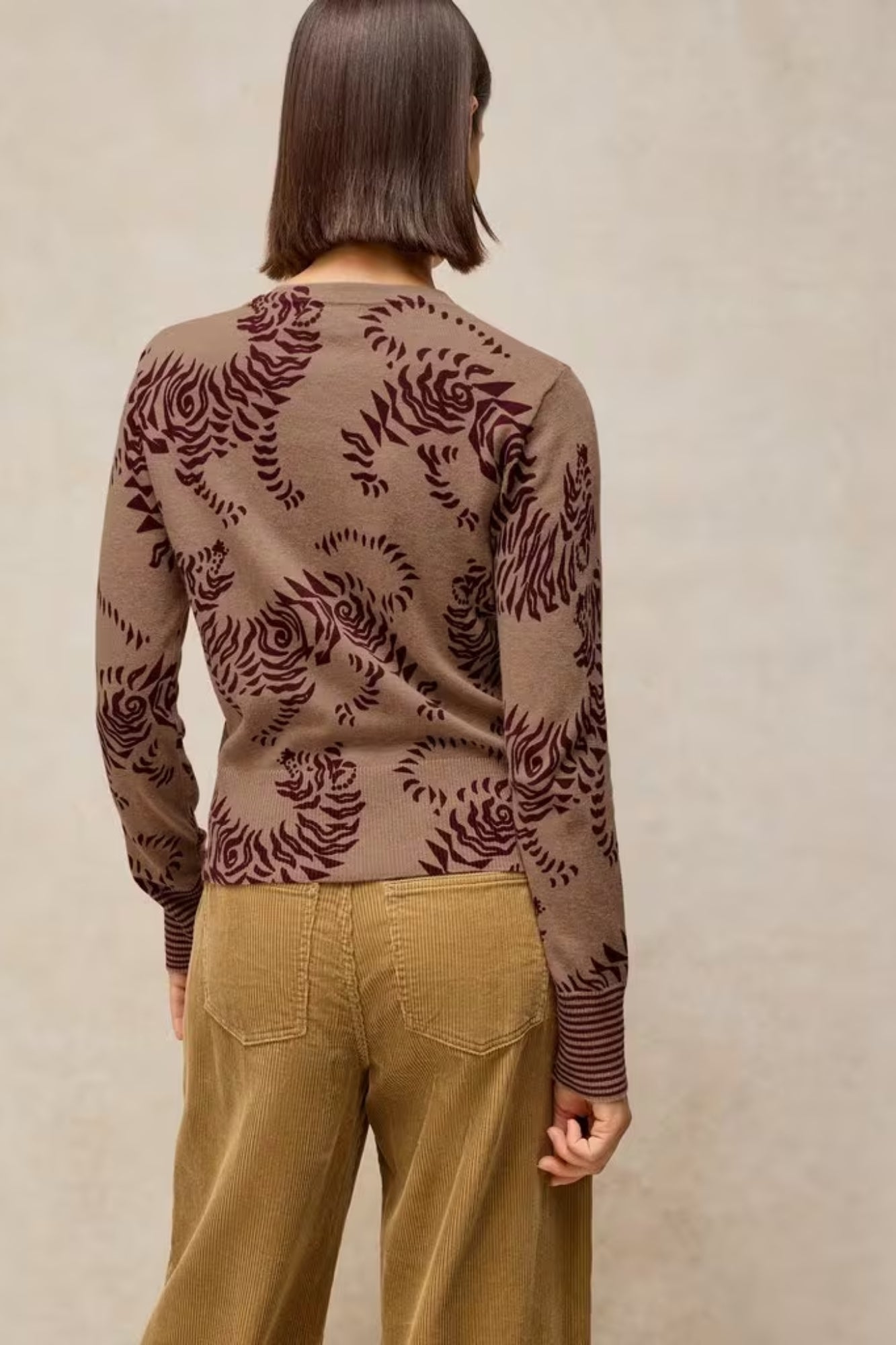 Lois Print Cardigan
