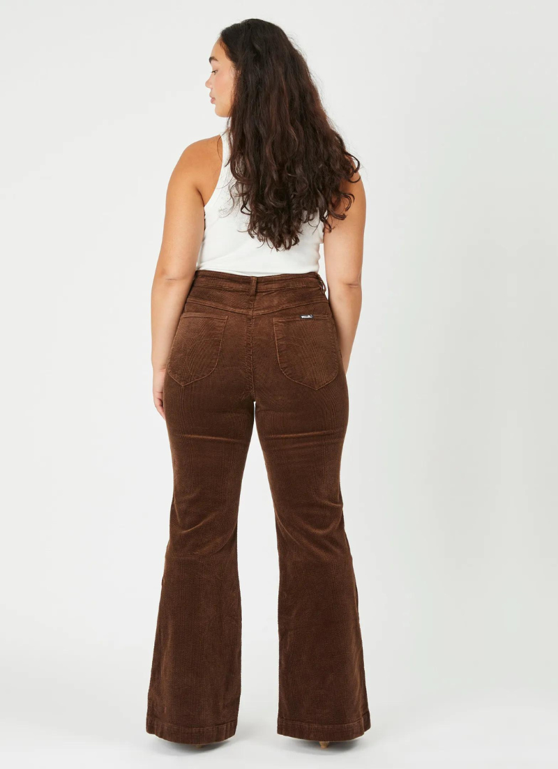 Eastcoat Corduroy Flare Indigo Bay