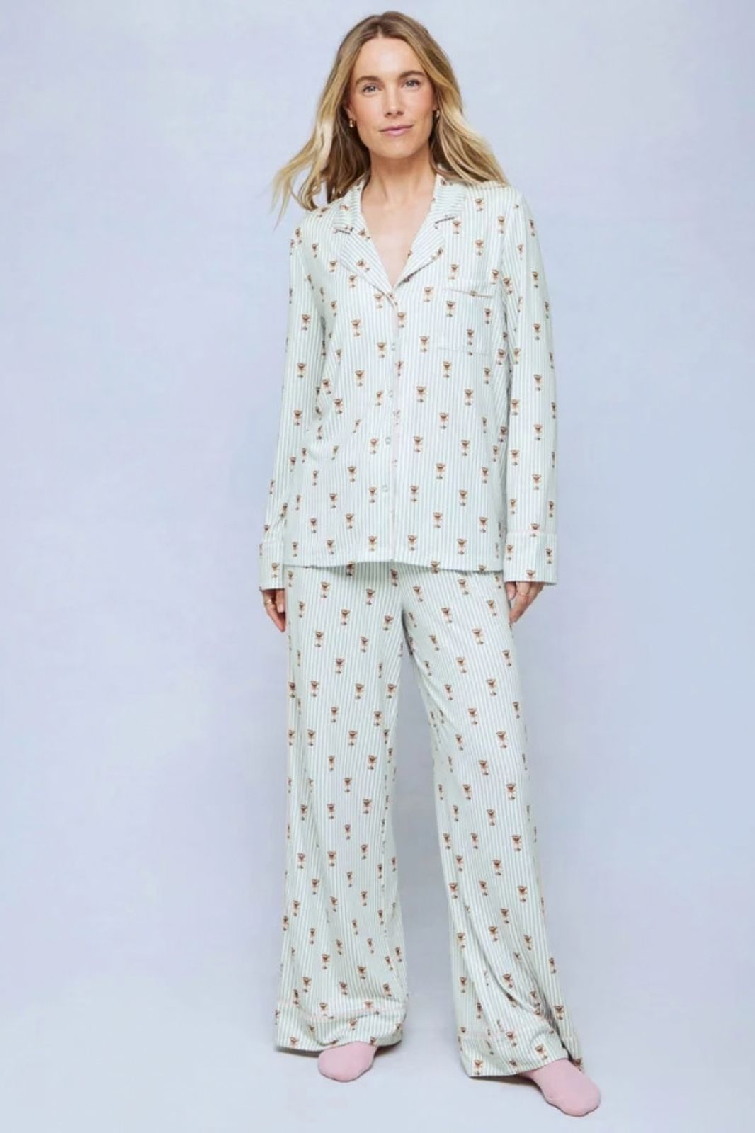 Flora Pillow Soft PJ Set
