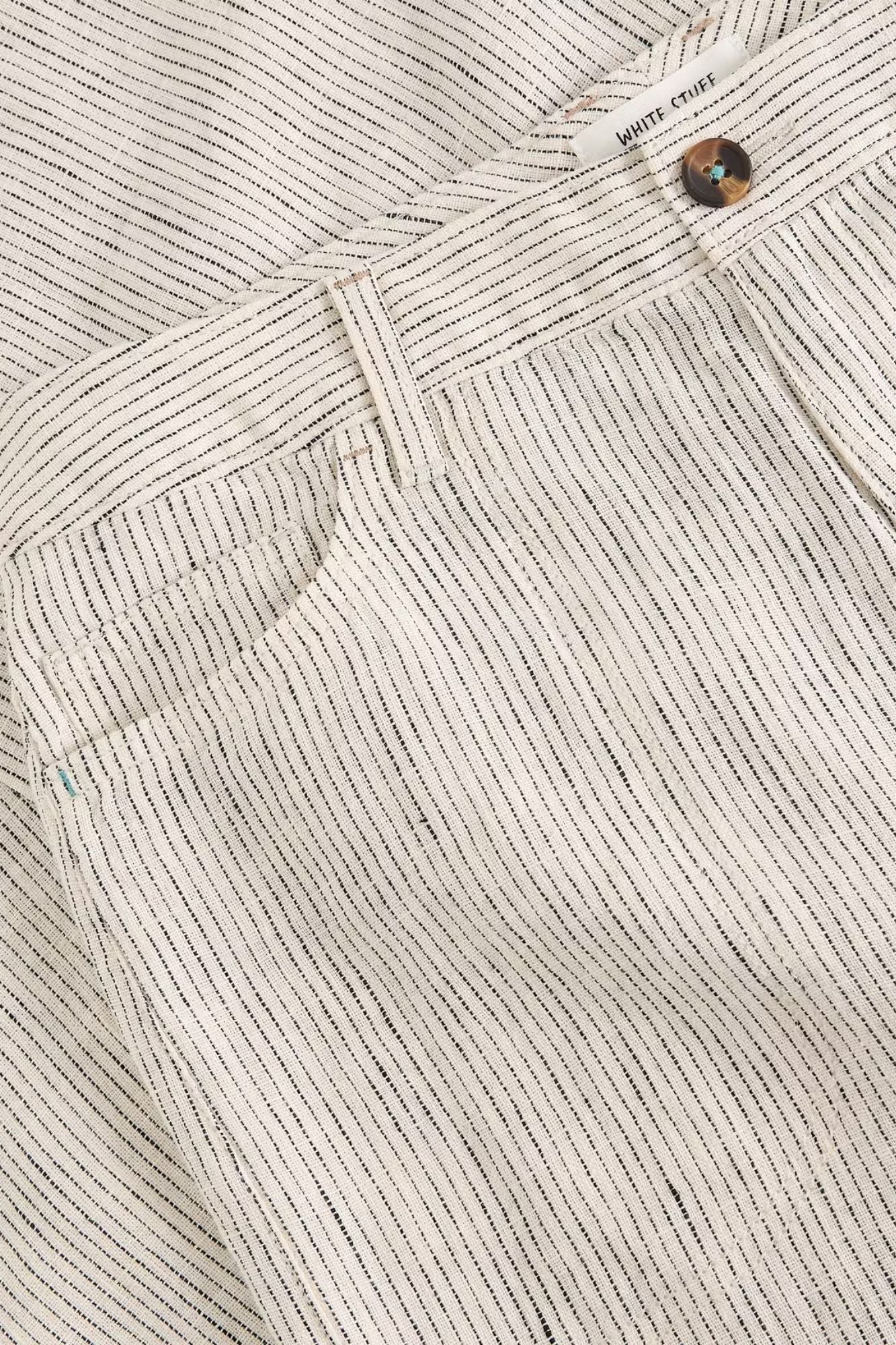 Tia Linen Wide Leg Crop