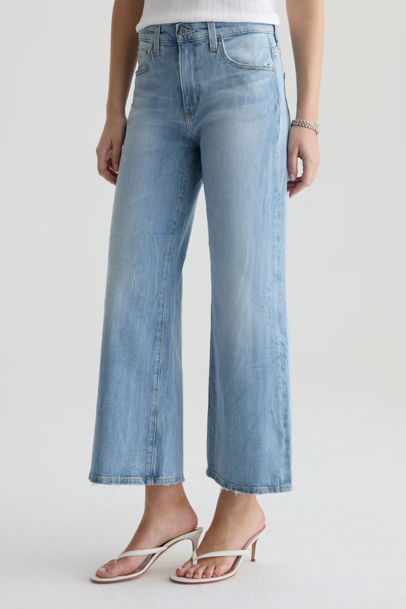 Saige Wide Leg Crop Jean