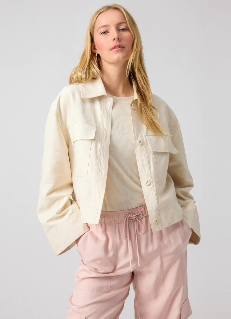 Lila Canvas Jacket