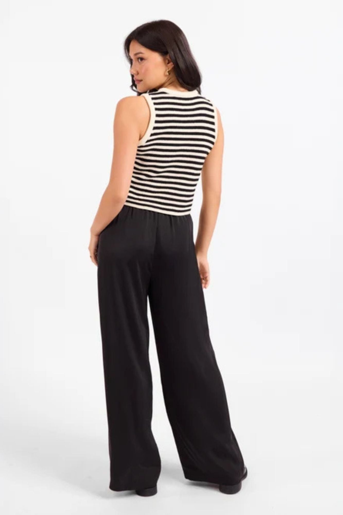 Manon Stripe Sweater Vest