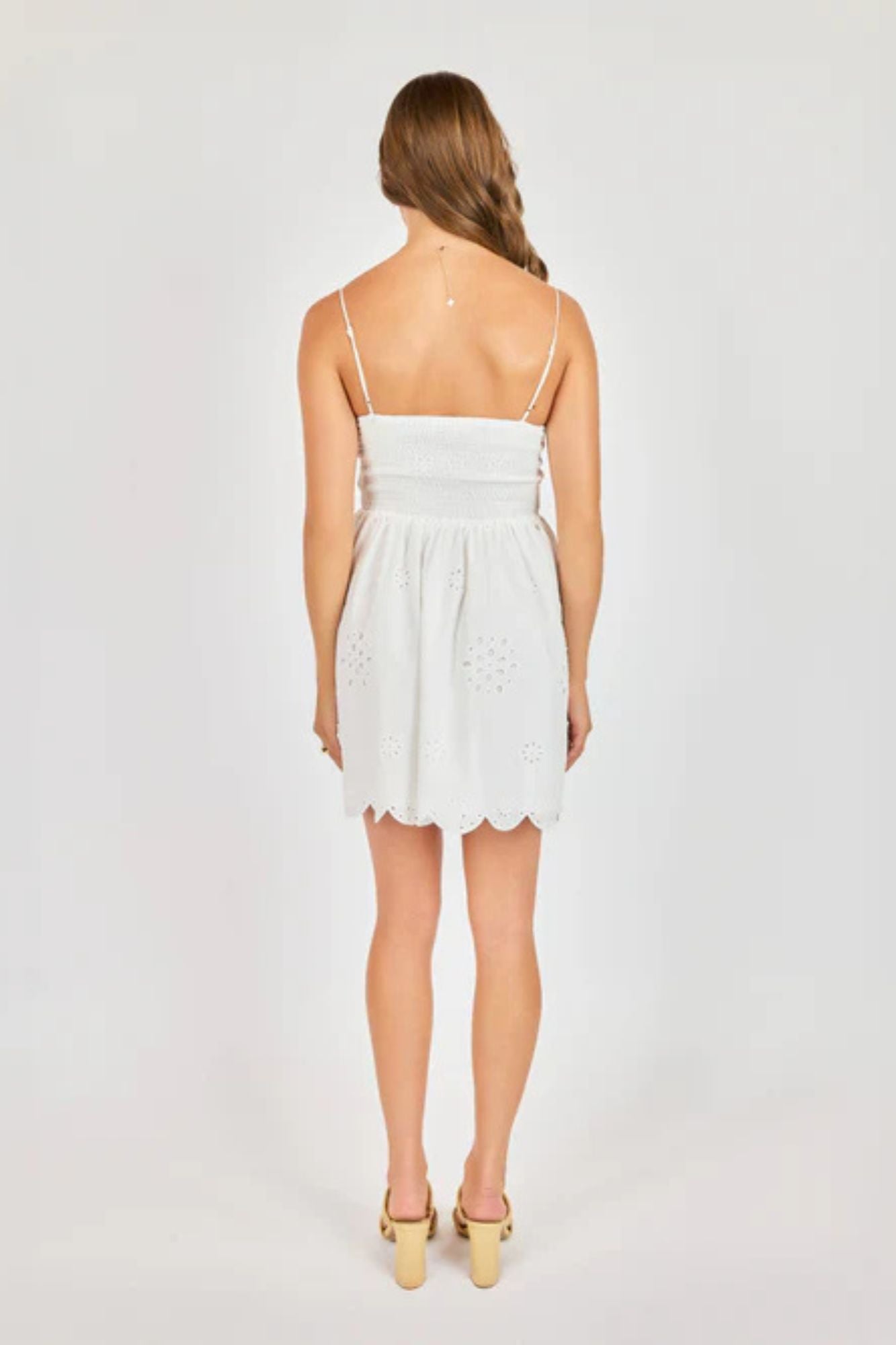 Bloomfield Eyelet Mini Dress
