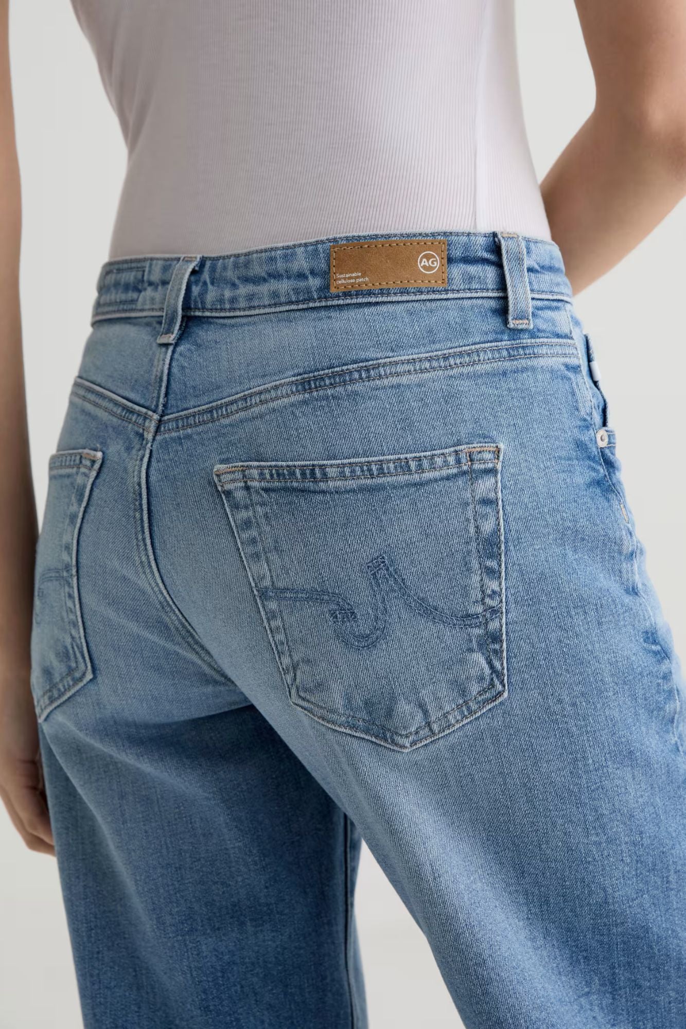 Adria Twisted Low-Rise Wide Leg