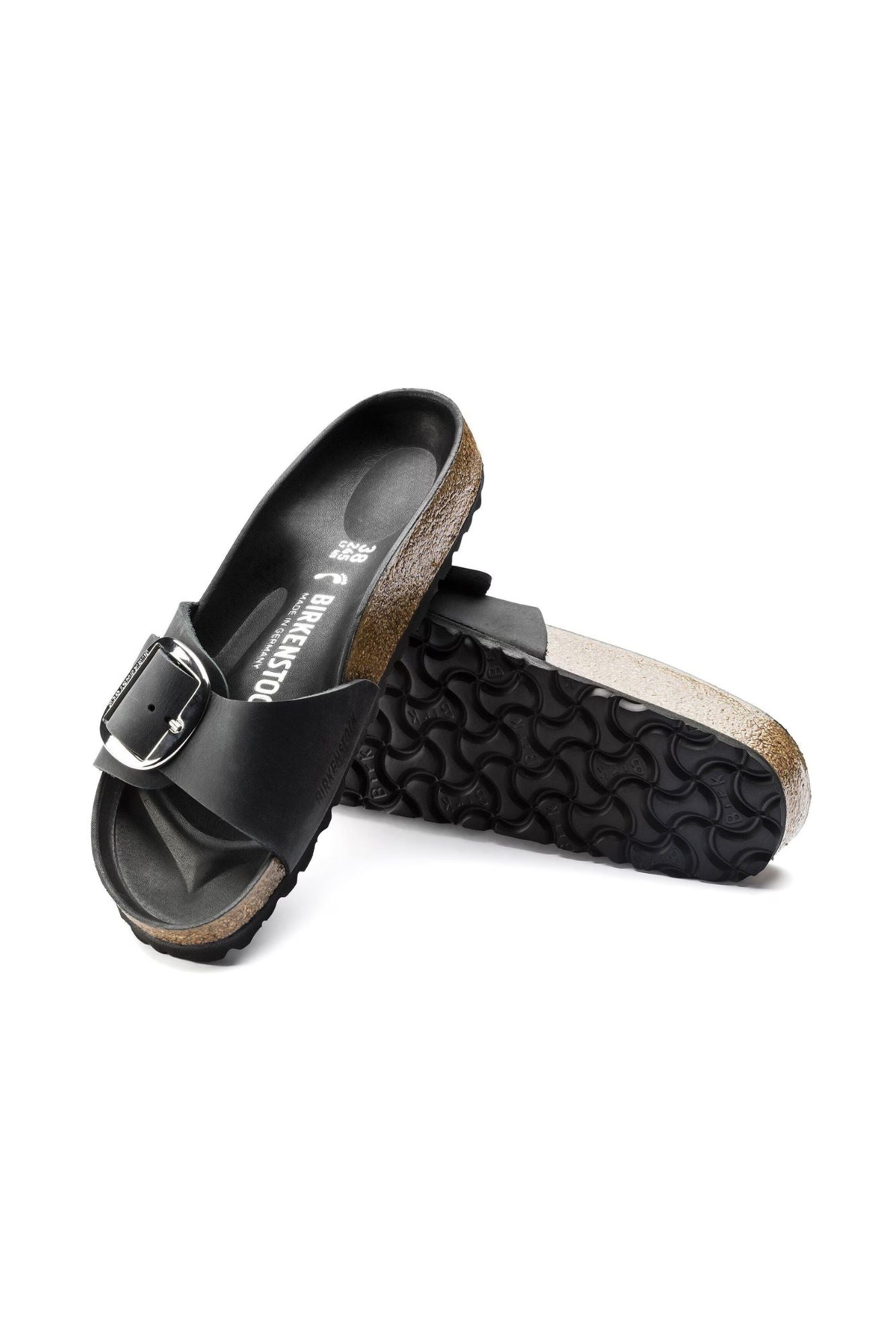 Madrid Big Buckle Oiled Leather I Narrow