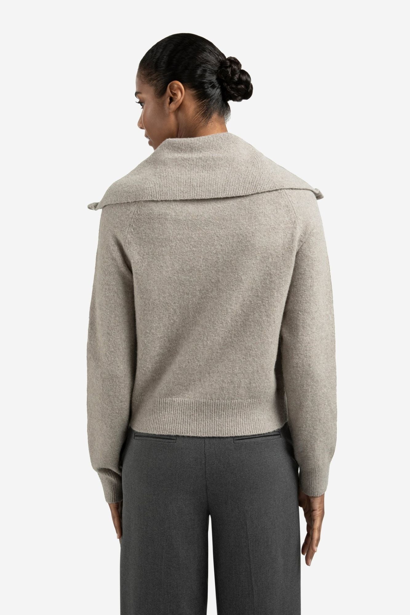 Cardigan With Zipper