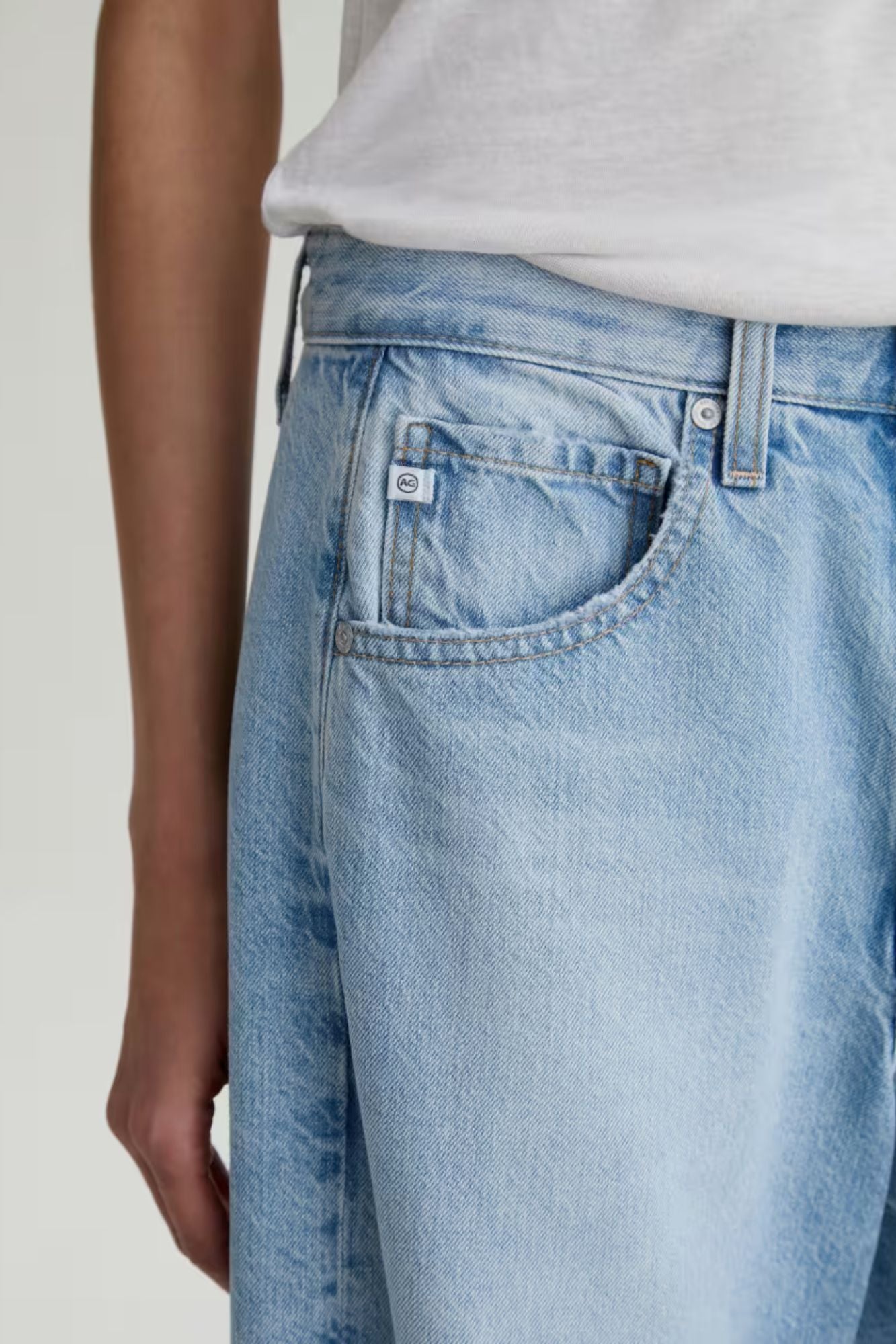 Hattie Crop High-Rise Barrel
