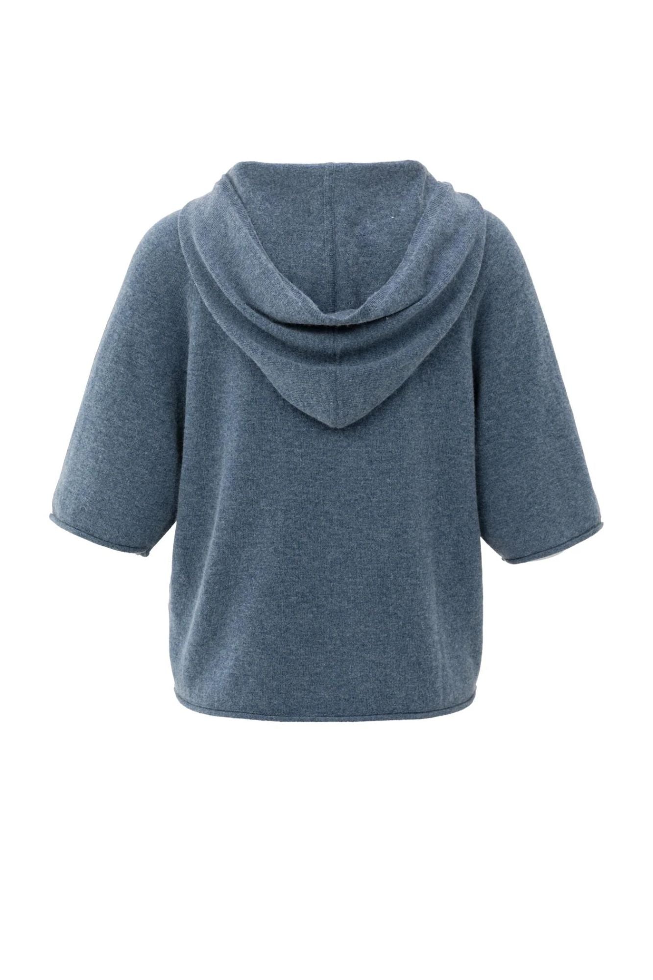 Flora Short Sleeve Knit Hoody