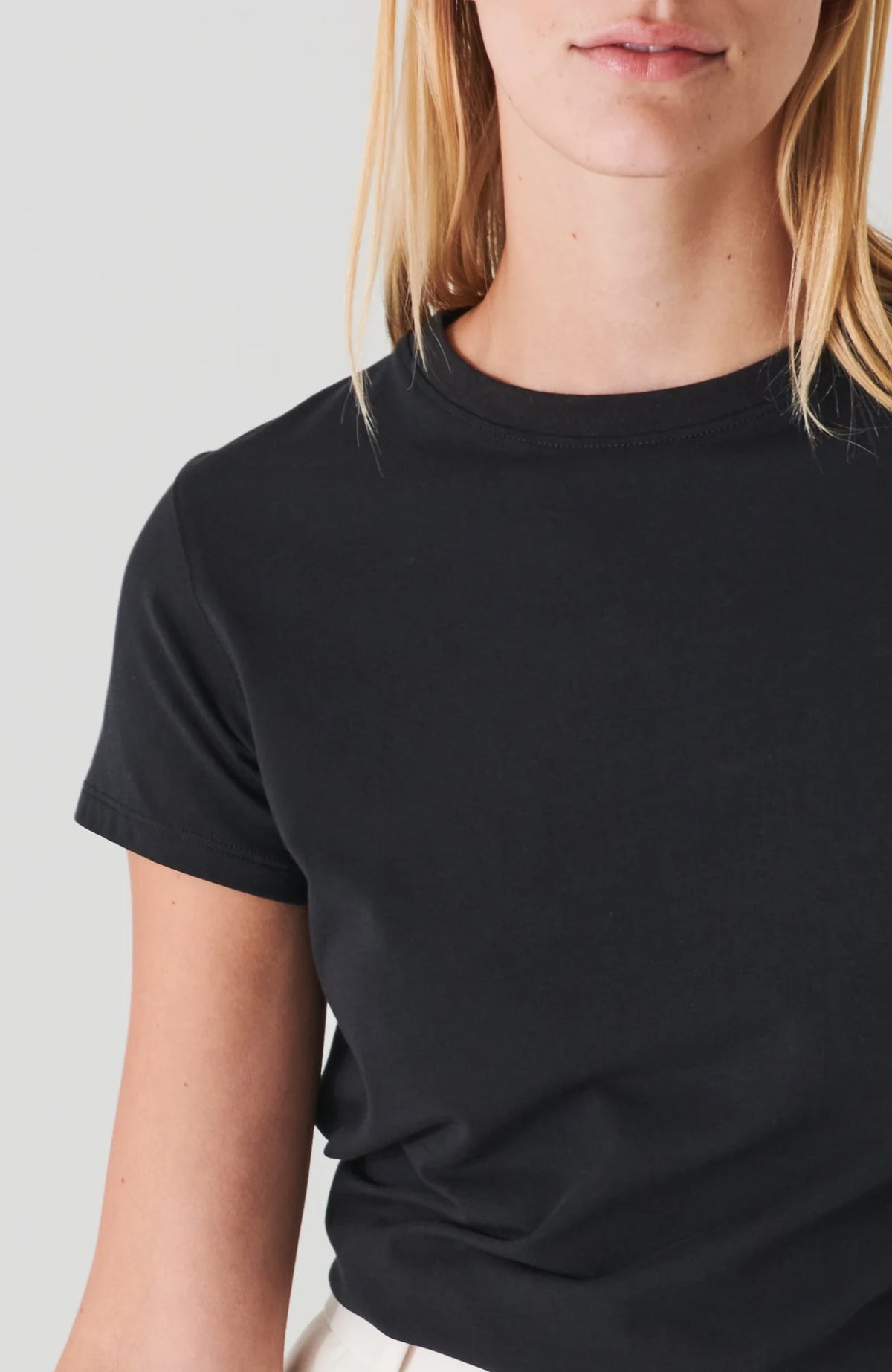 Pima Cotton Stretch Slim T-Shirt