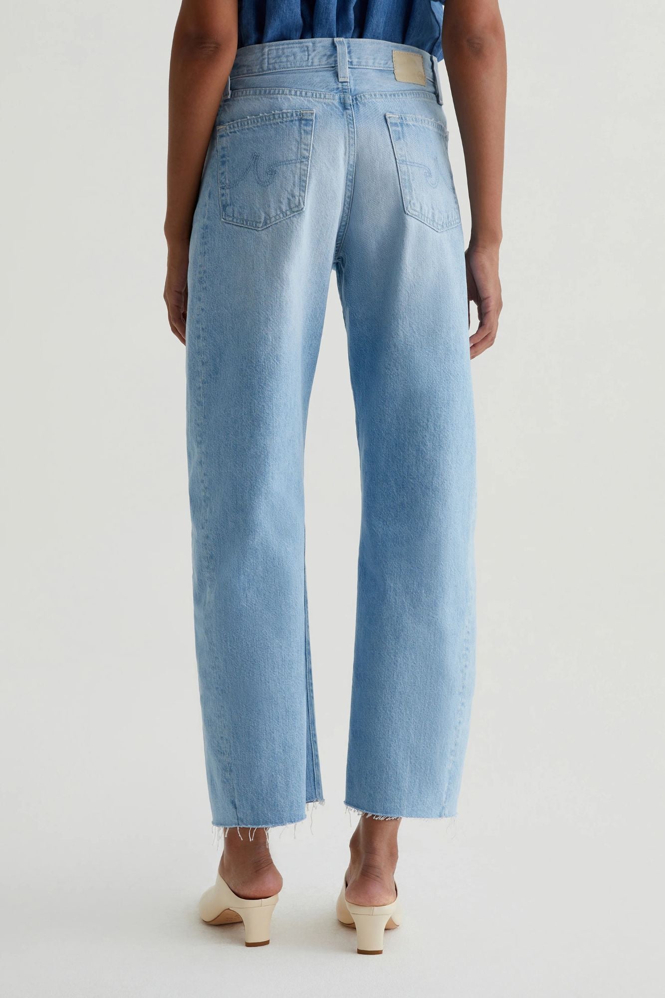 Hattie Crop High Rise Barrel