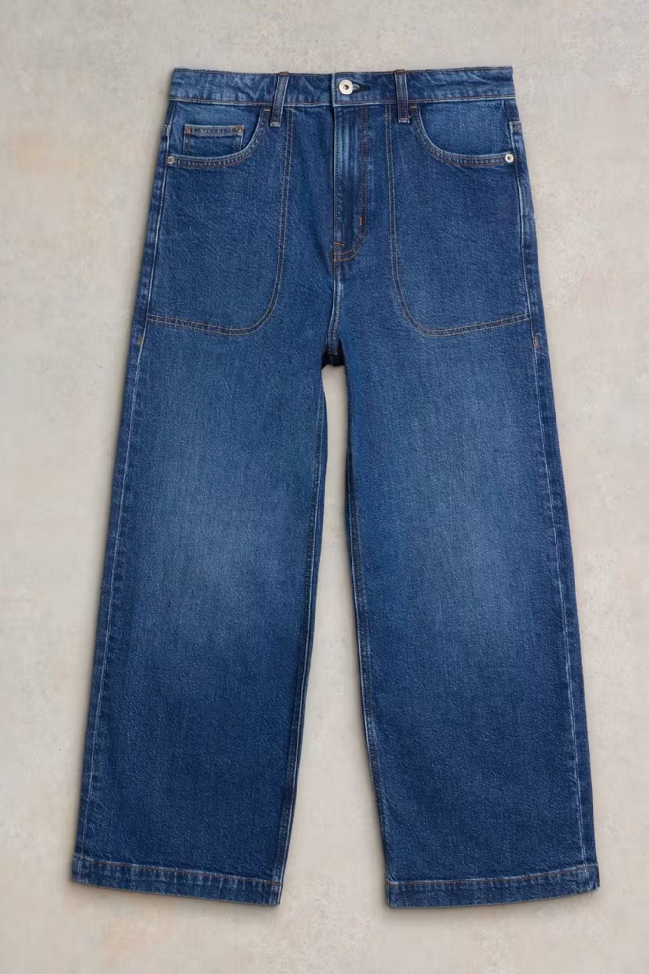 Tia Wide Leg Crop Jean