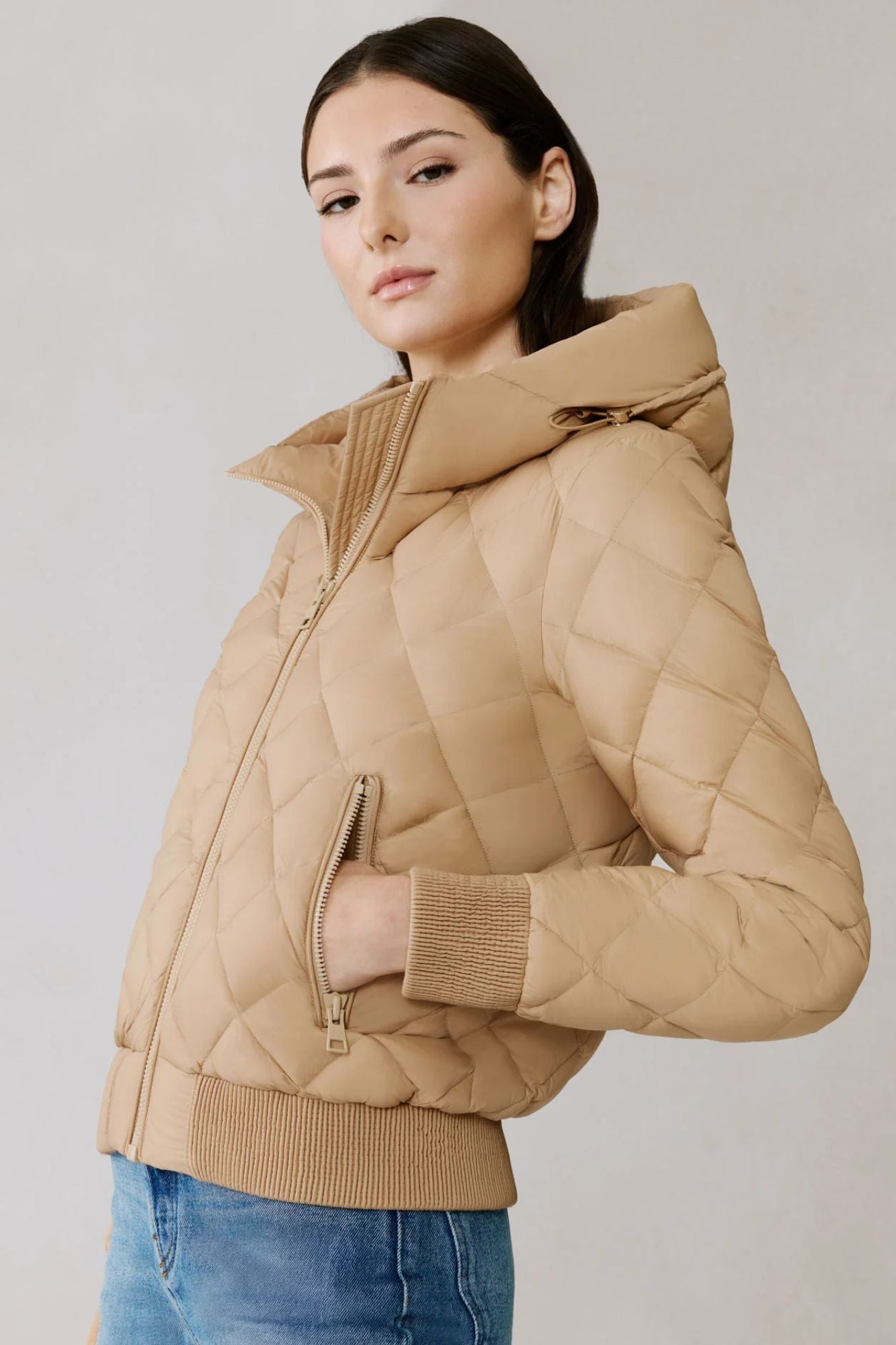 Senna Down Bomber Jacket