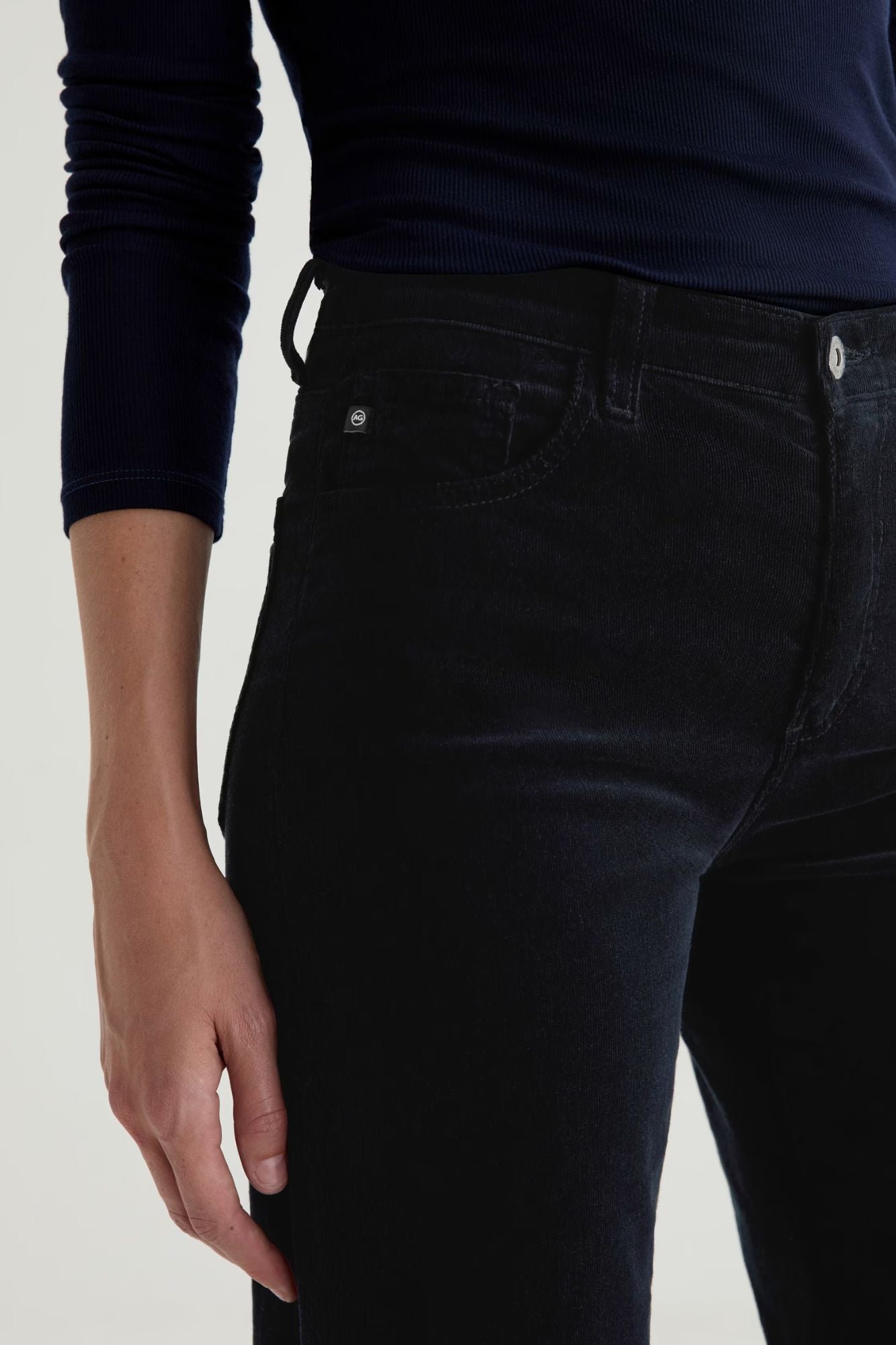 Saige Wide Leg Crop Cordouroy