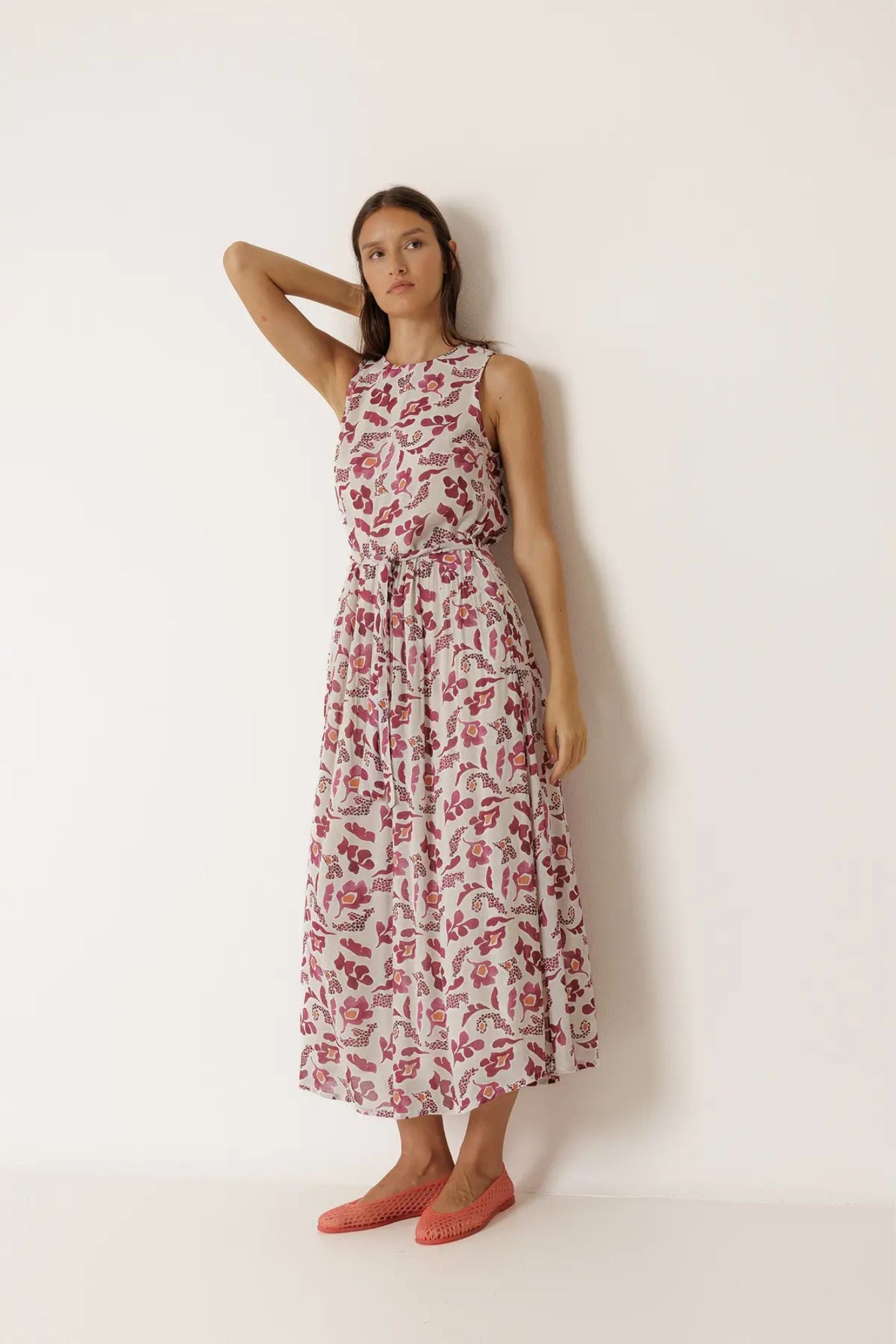 Maxi Flower Dress