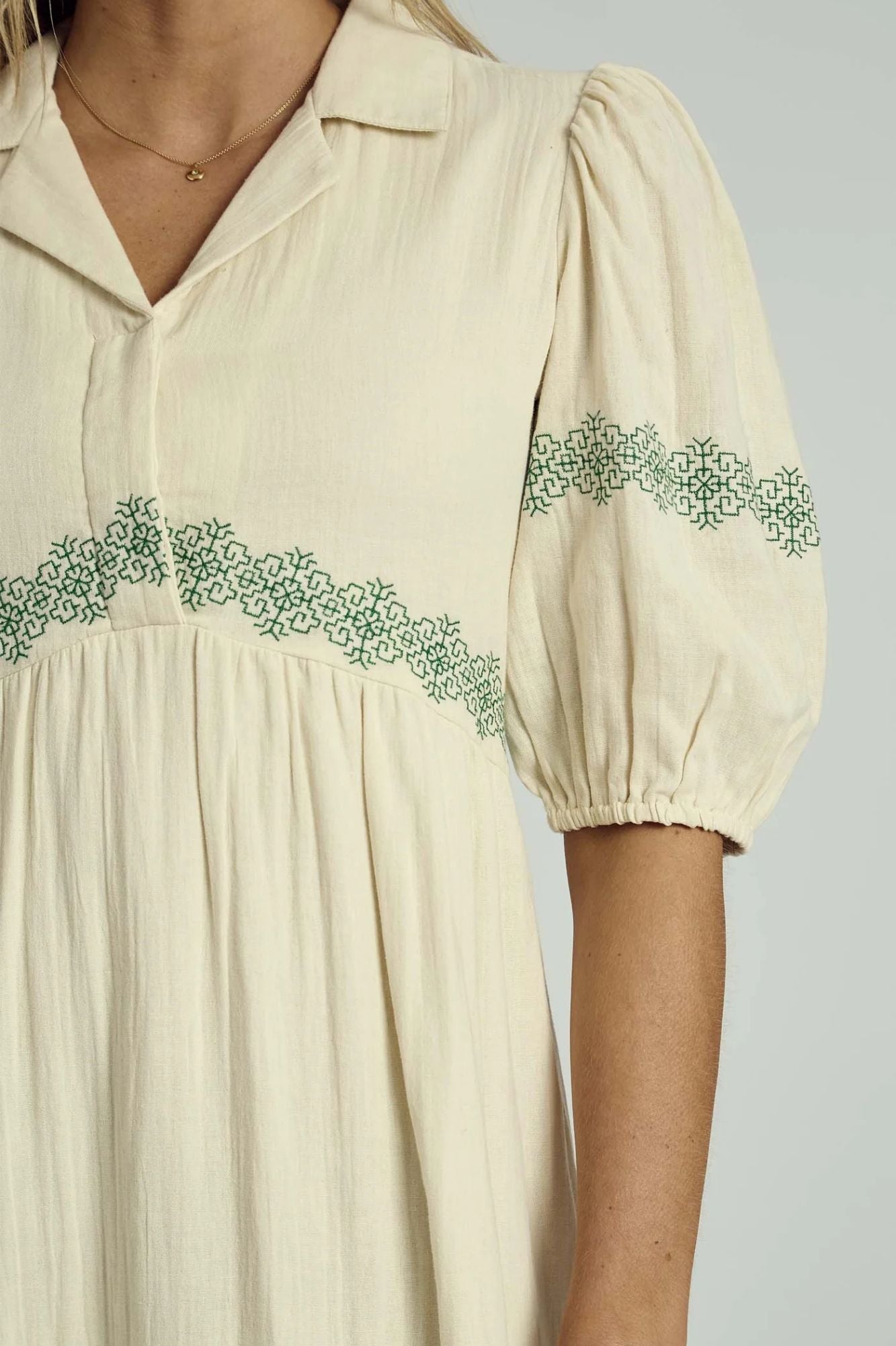 Camryn Embroidered Maxi Dress