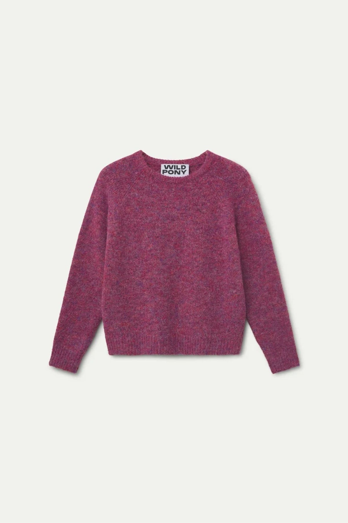 Fuchsia Wool Blend Sweater