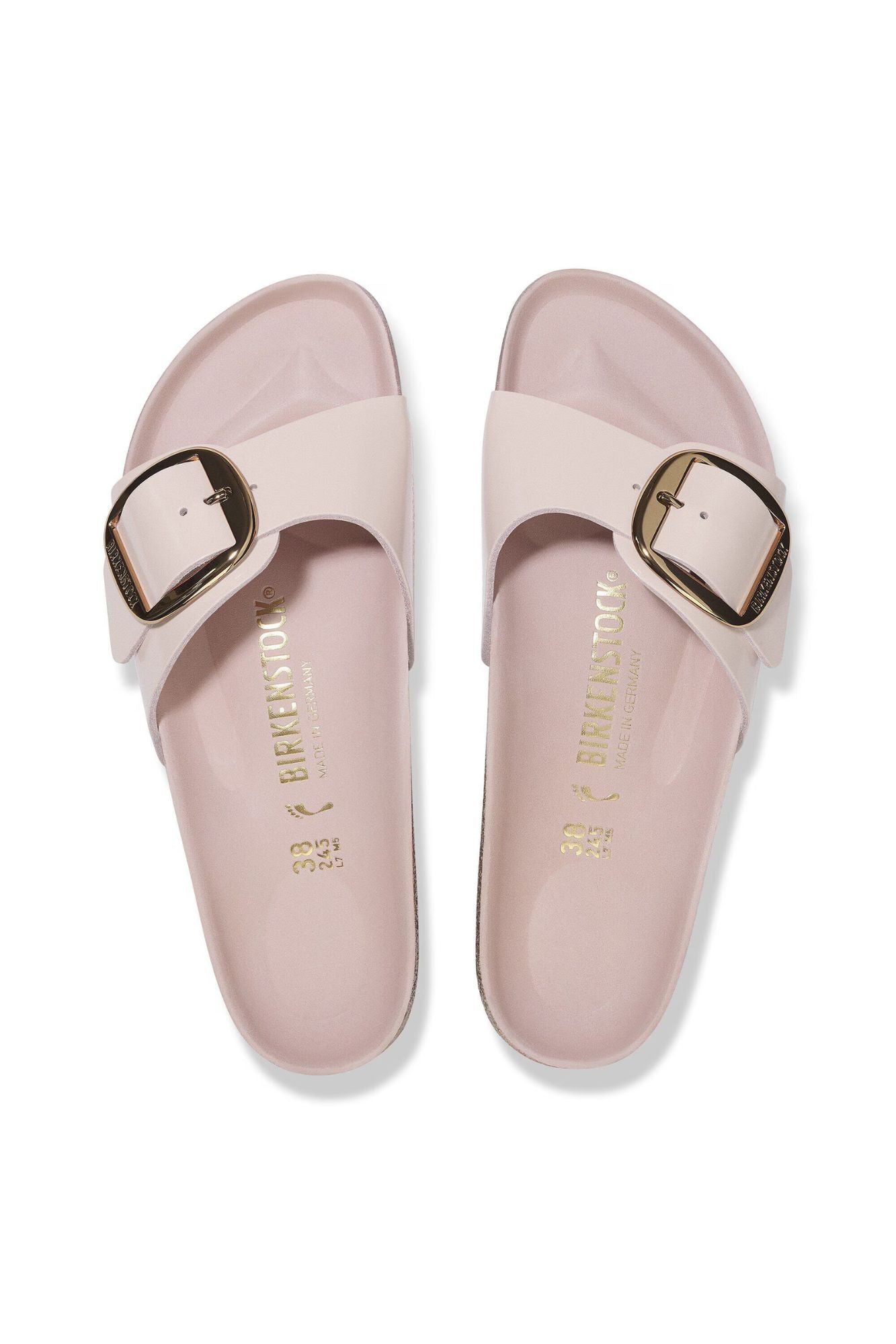 Madrid Big Buckle Leather Patent I Narrow