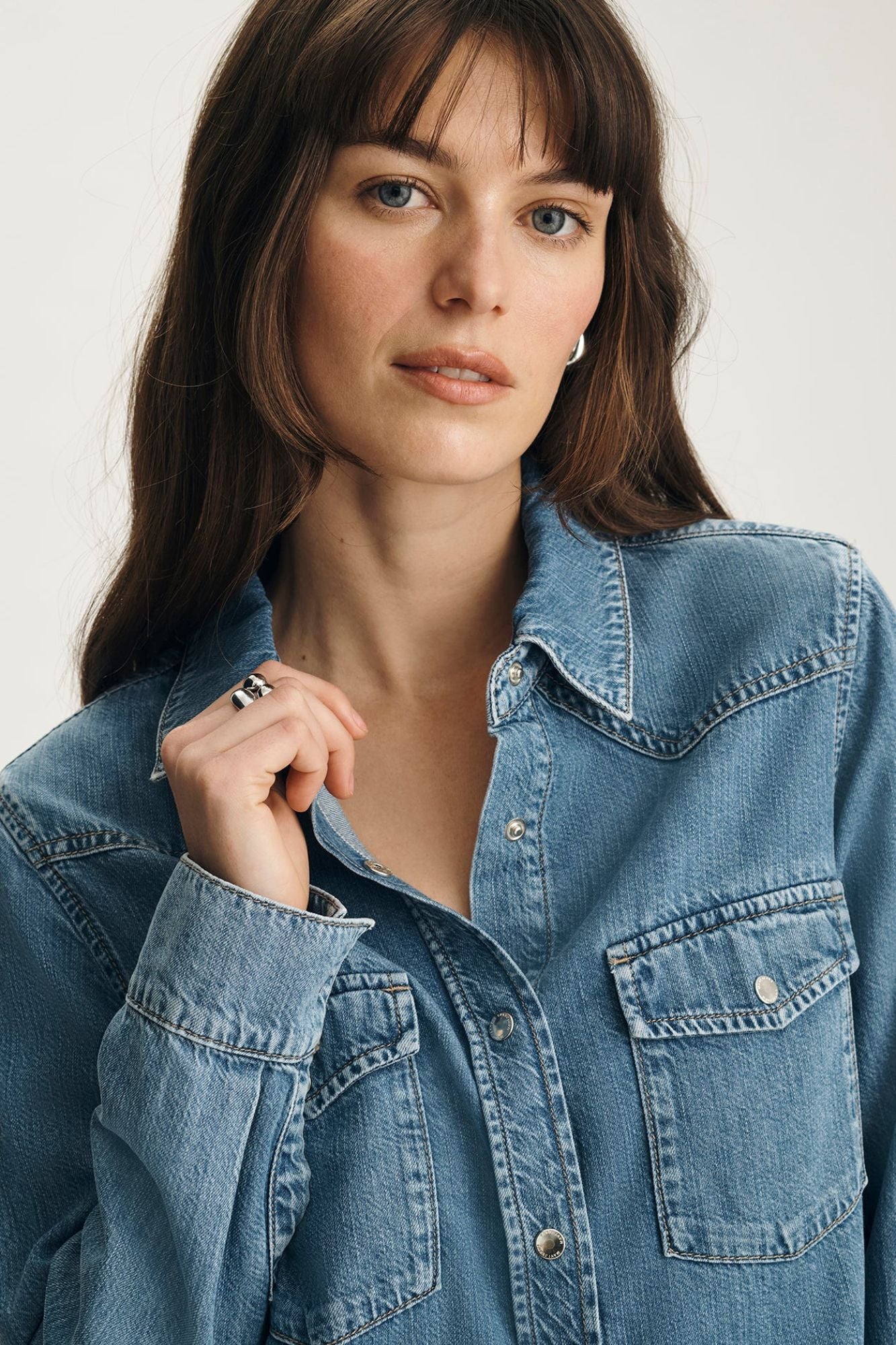 Angela Denim Shirt