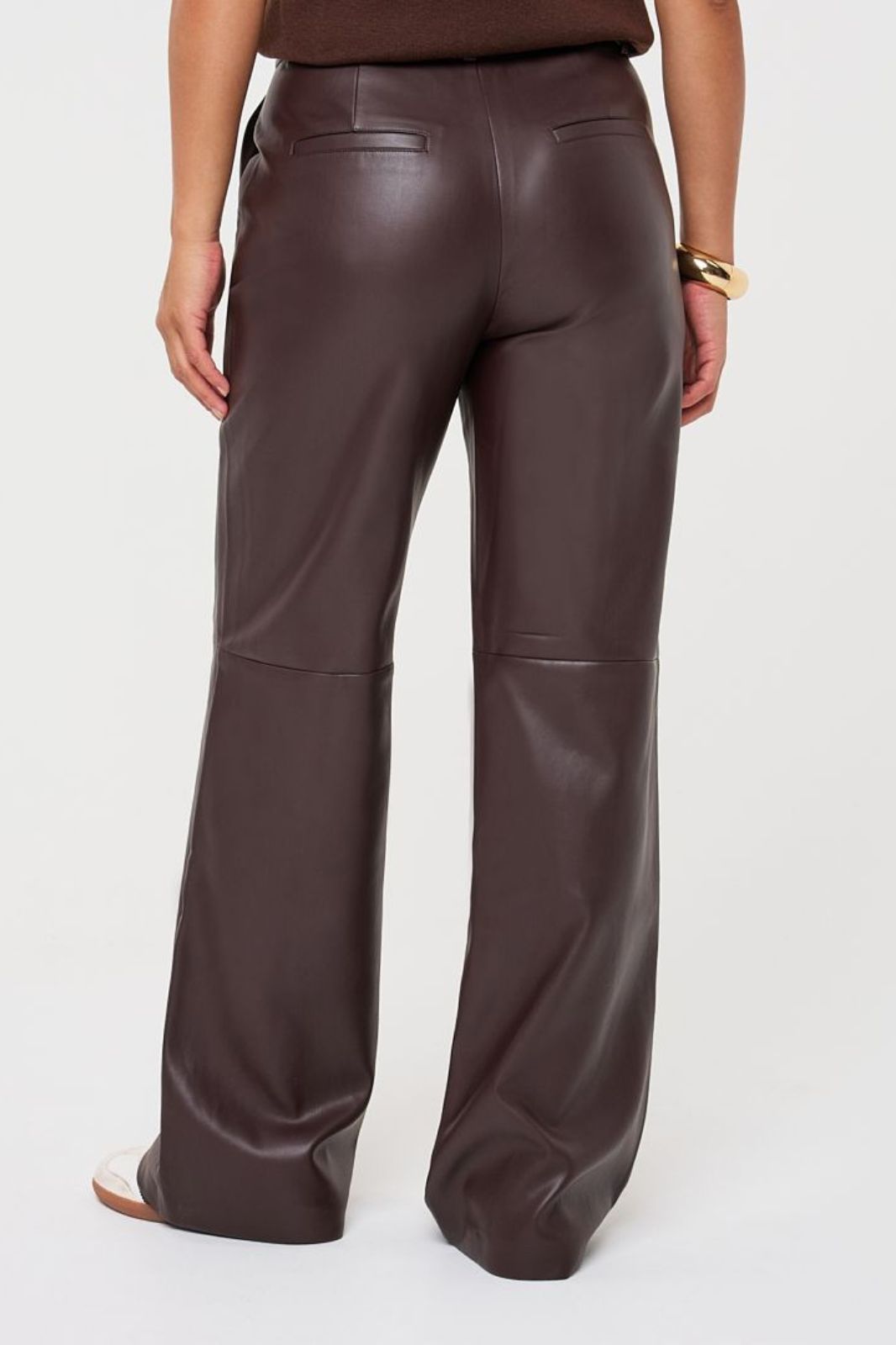Faux Leather Trousers