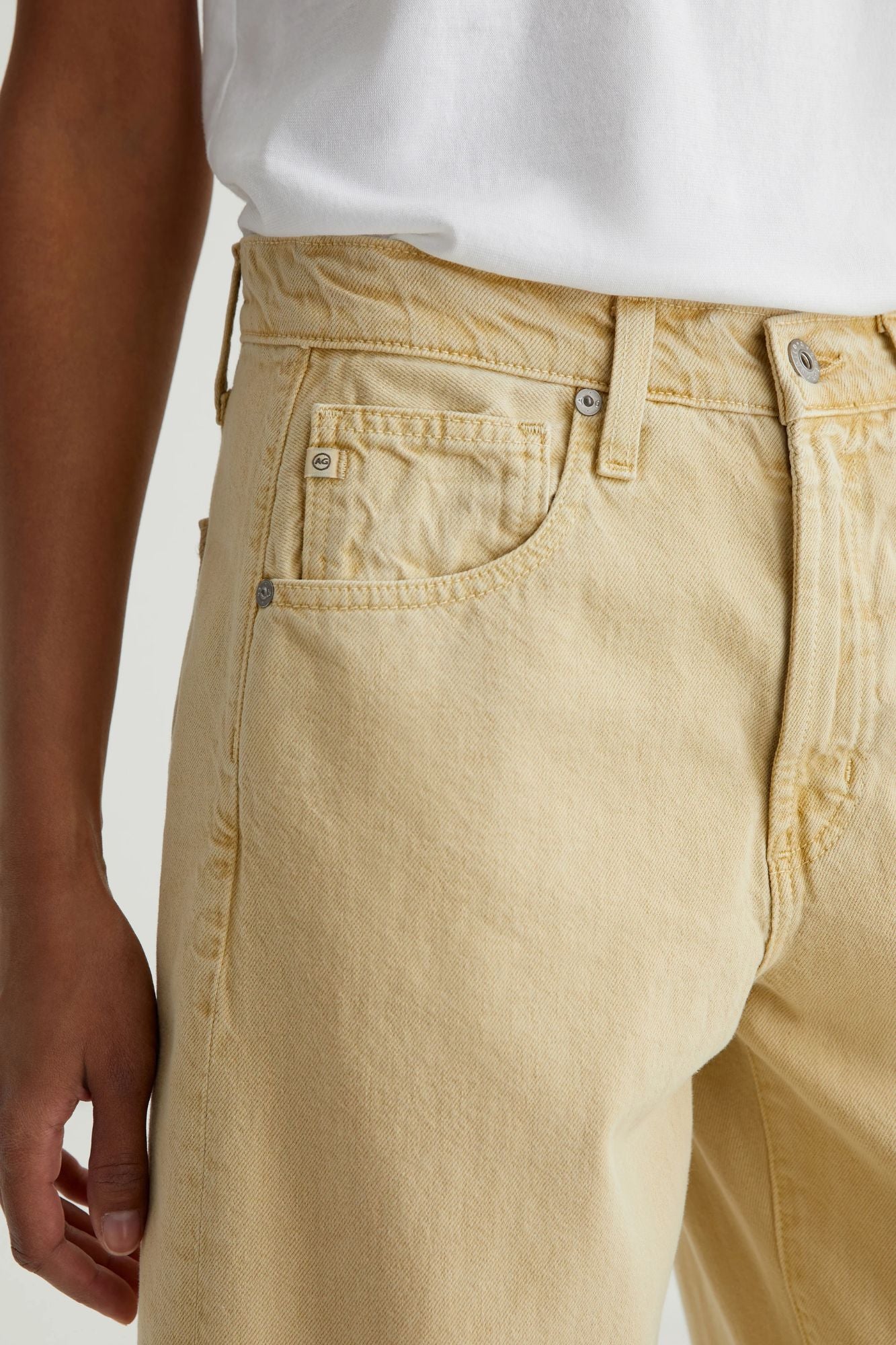 Hattie Crop High Rise Barrel