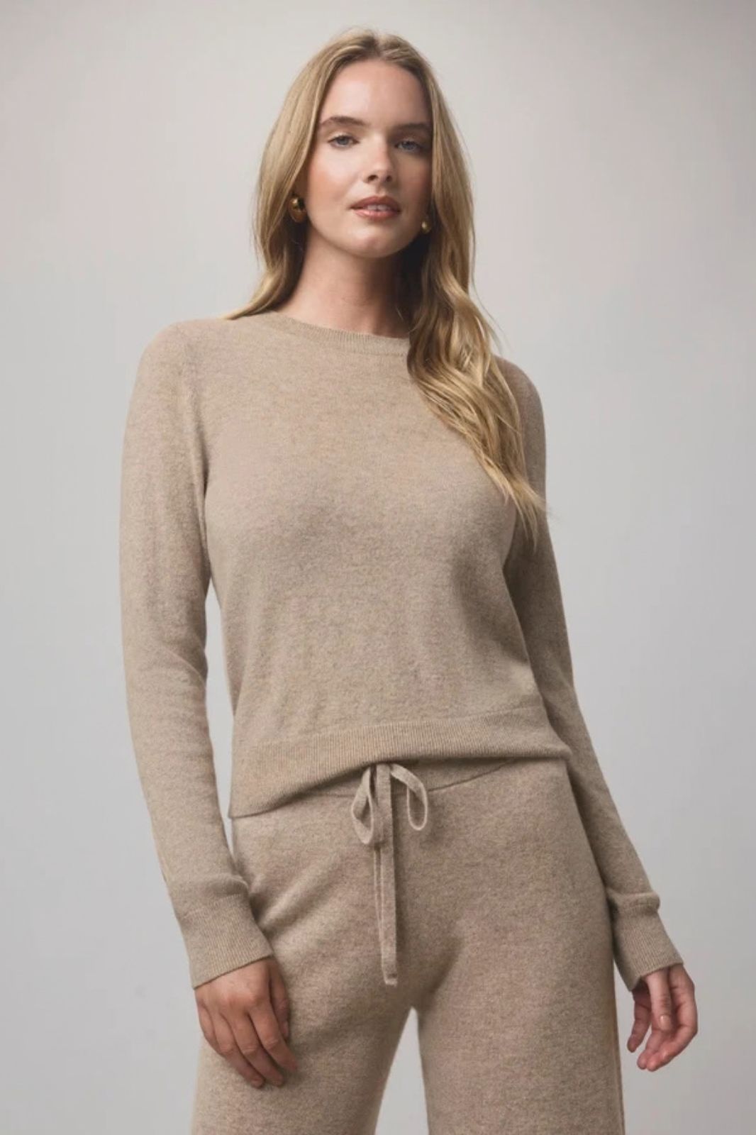 Tori Cashmere Crewneck Sweater