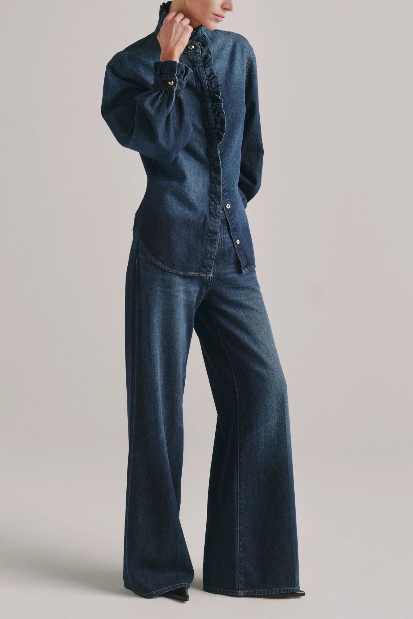 Alex Baggy Wide Leg Low Rise 32"