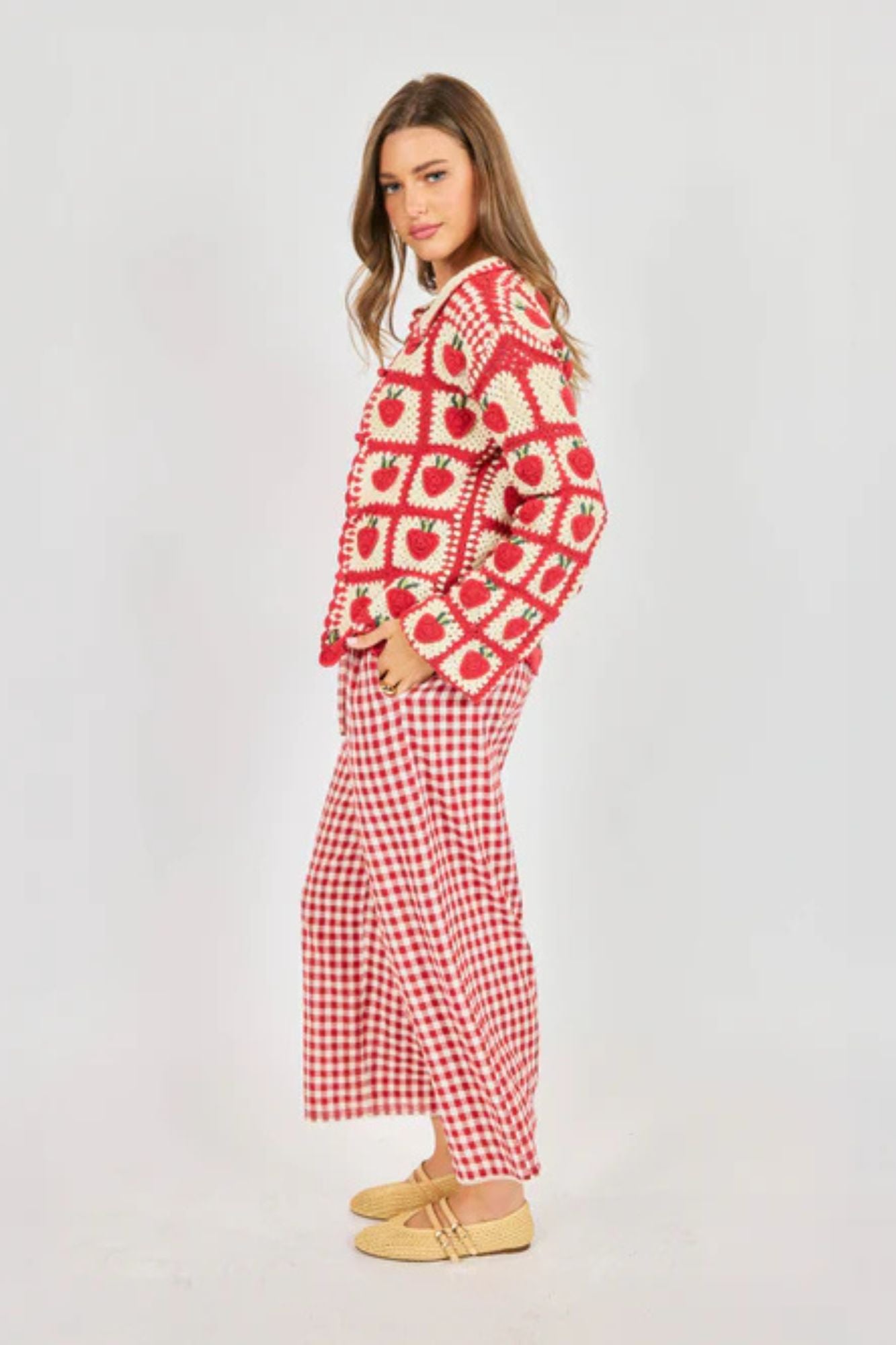 Berrylicious Crochet Cardi
