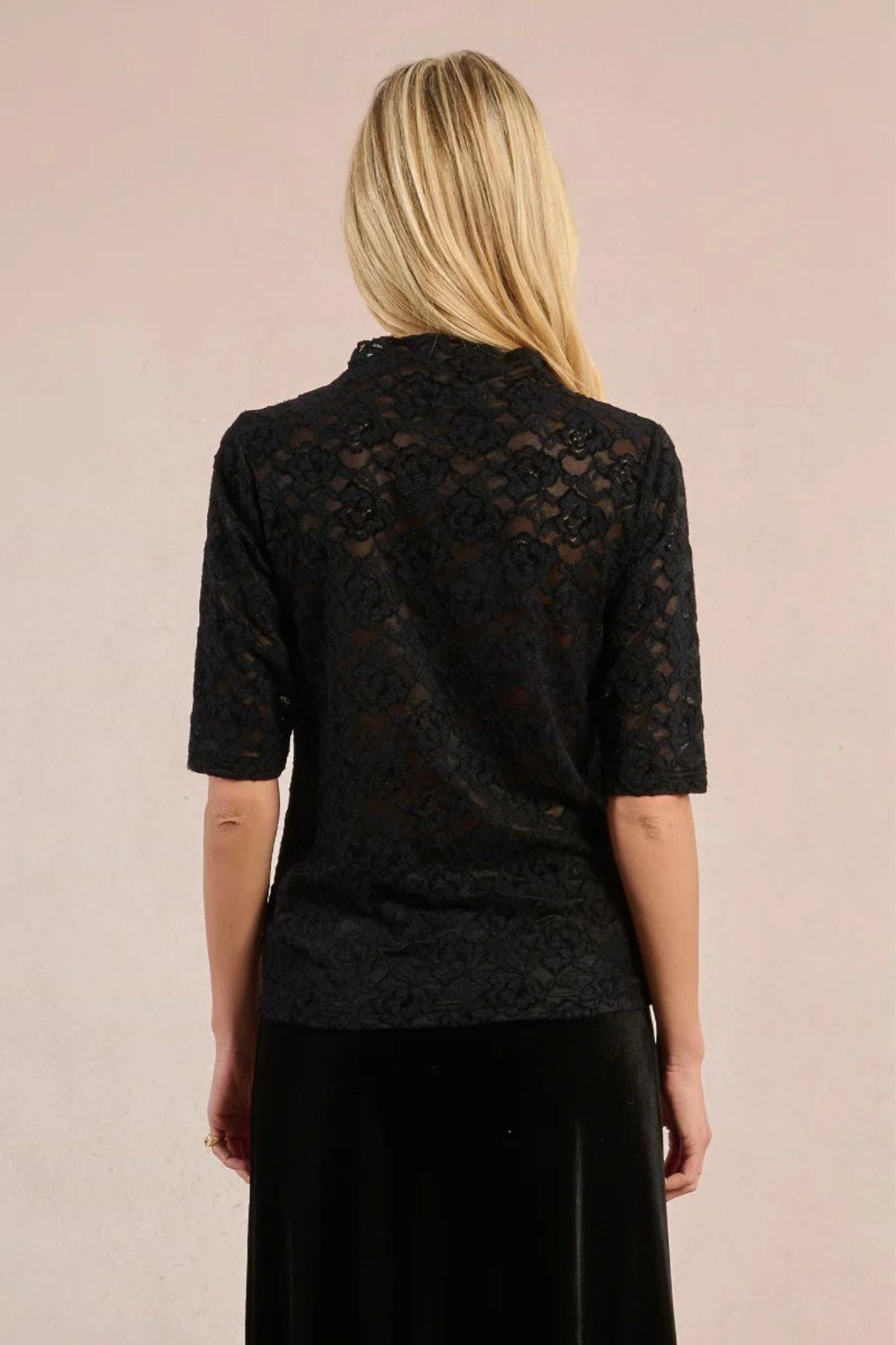 Rose Sheer Top