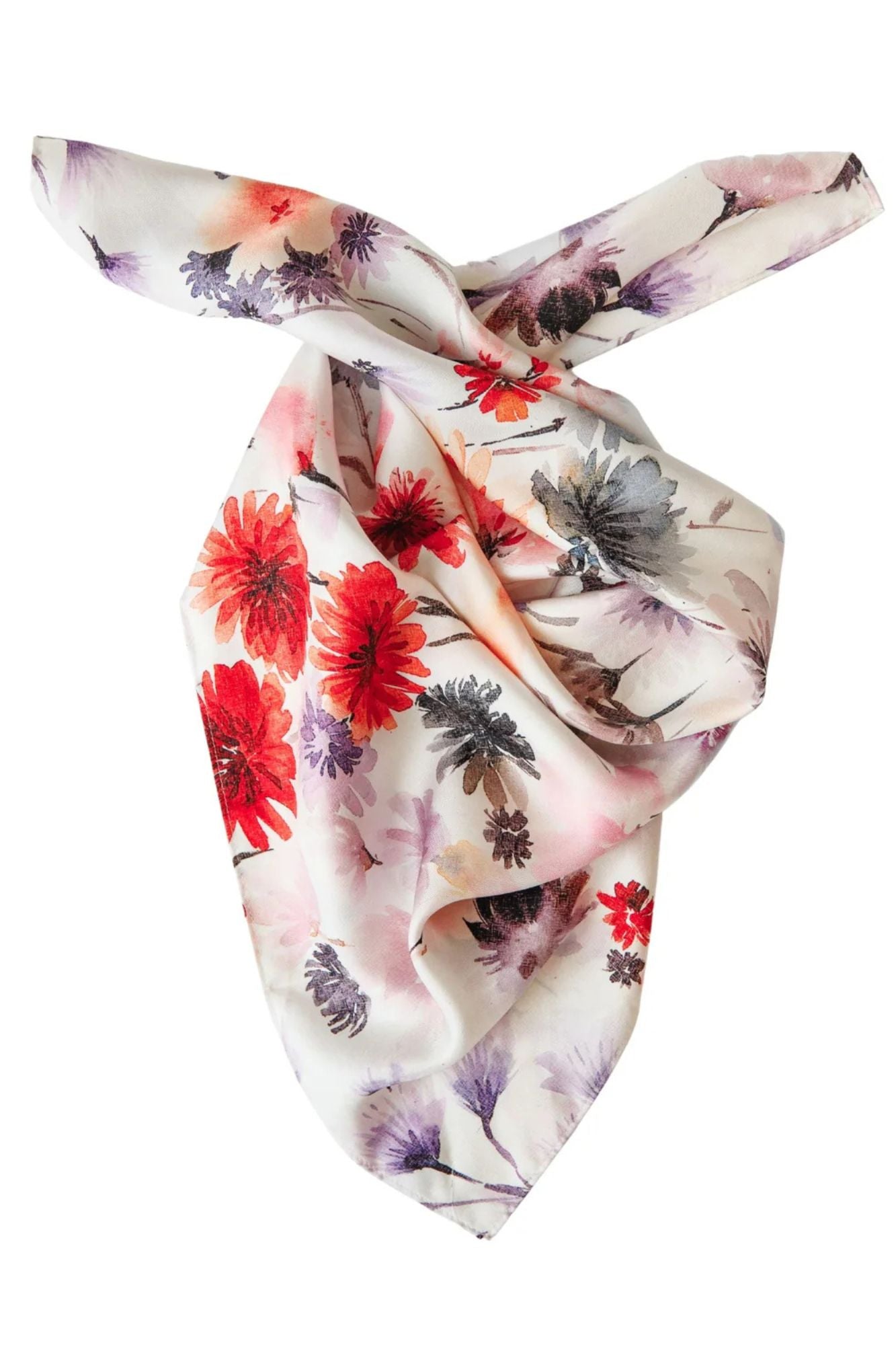 Abigail Square Silk Scarf