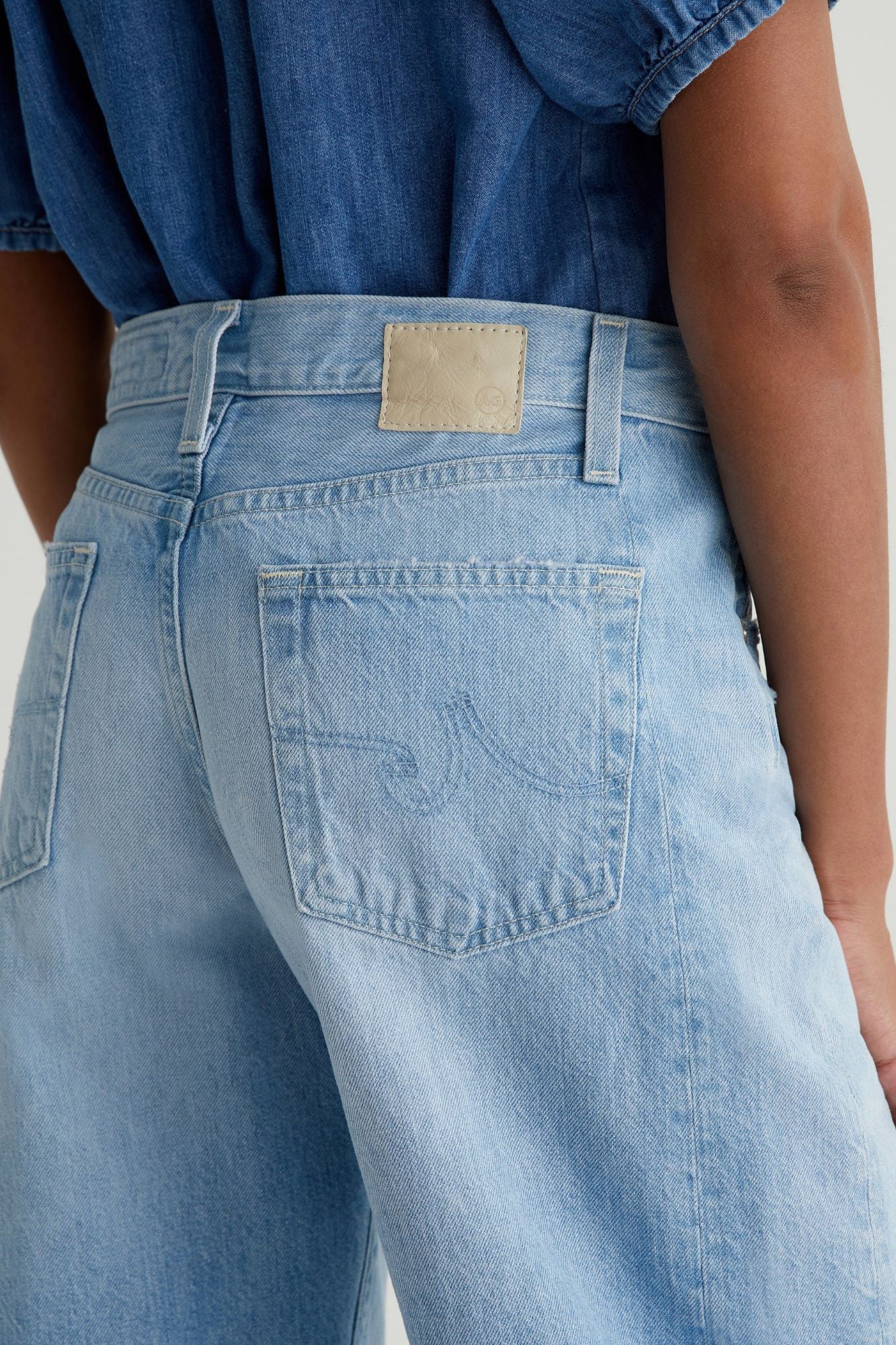 Hattie Crop High Rise Barrel