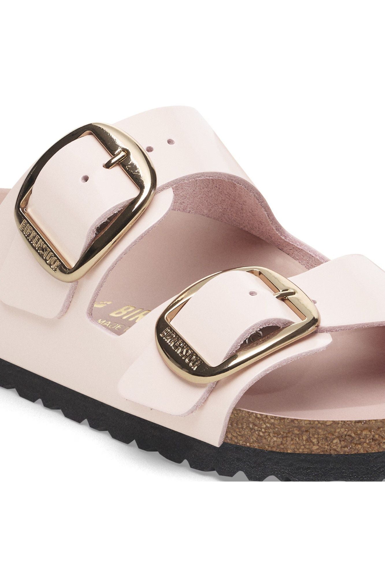 Arizona Big Buckle Leather Patent  | Narrow