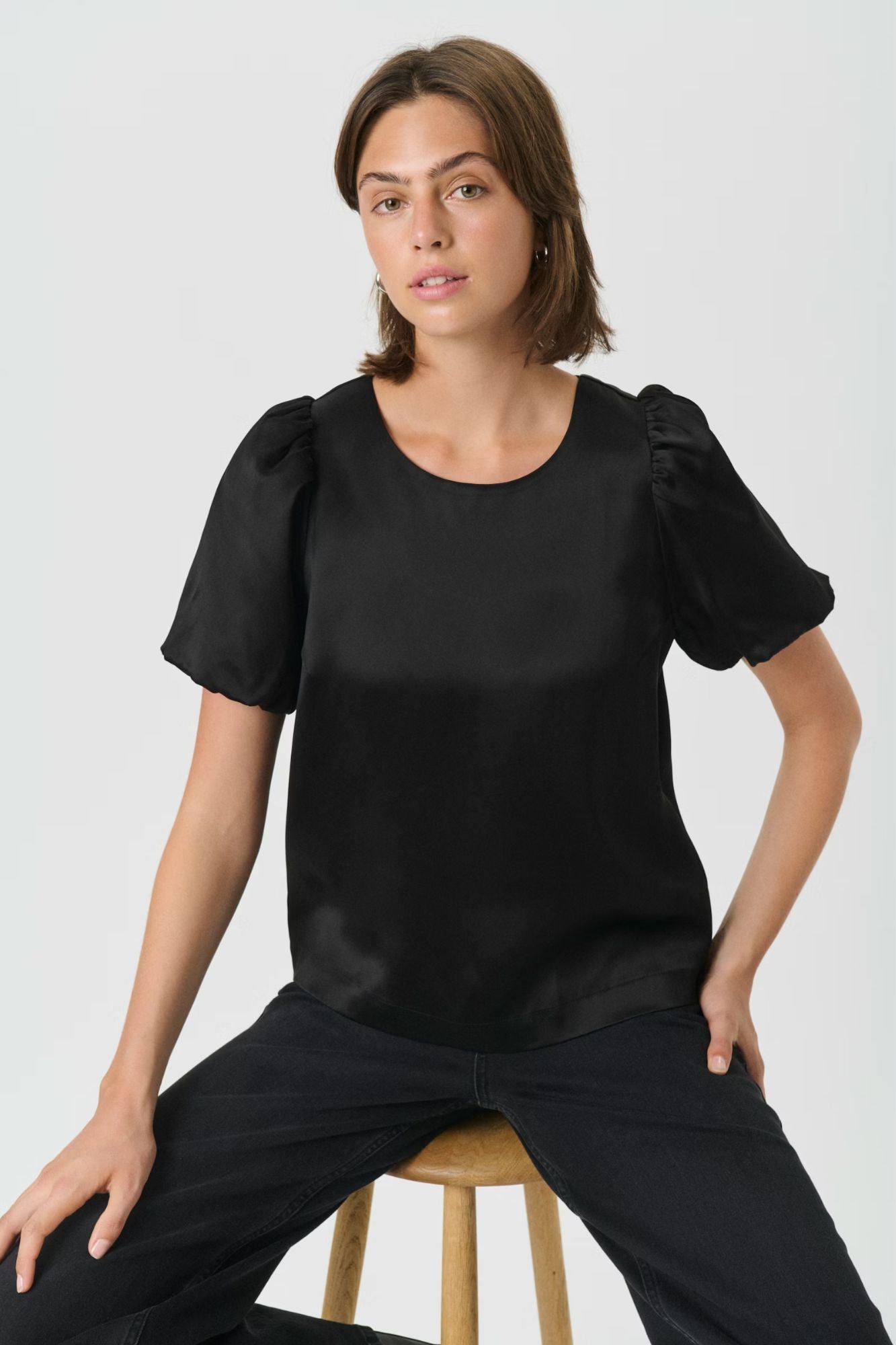 Uria Satin Top