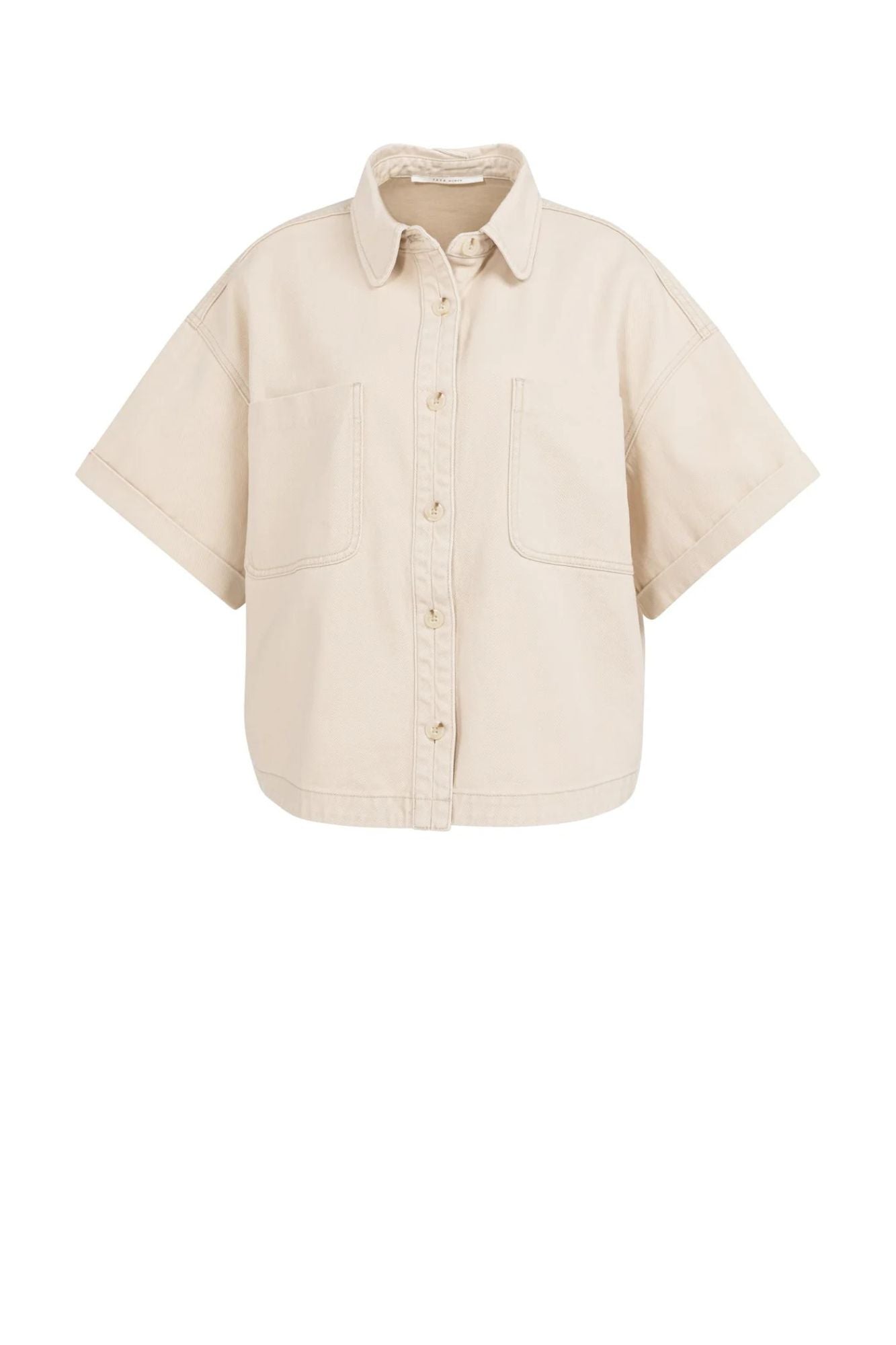 Denim Short Sleeve Jacket