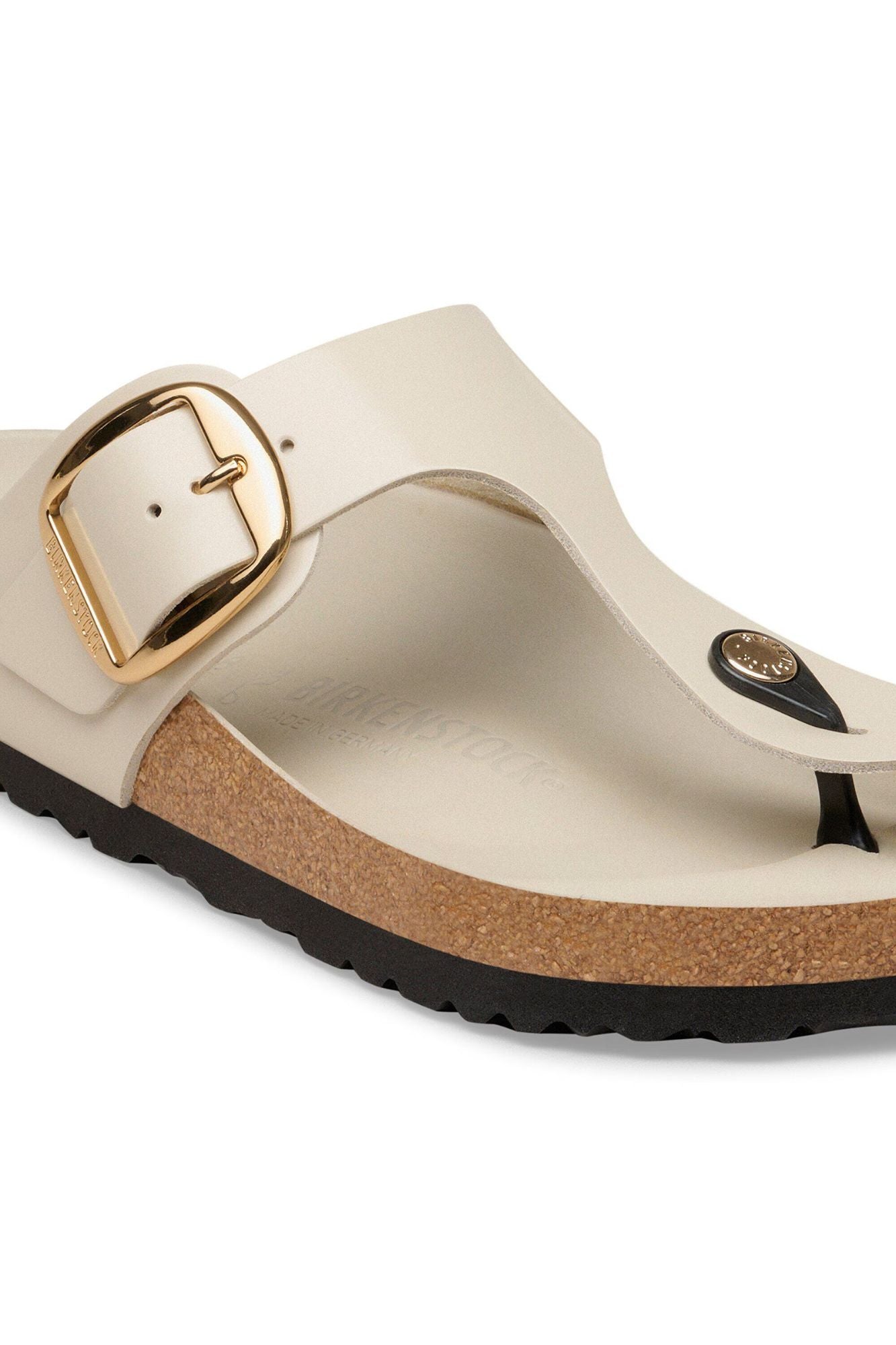 Gizeh Big Buckle Natural Leather Patent