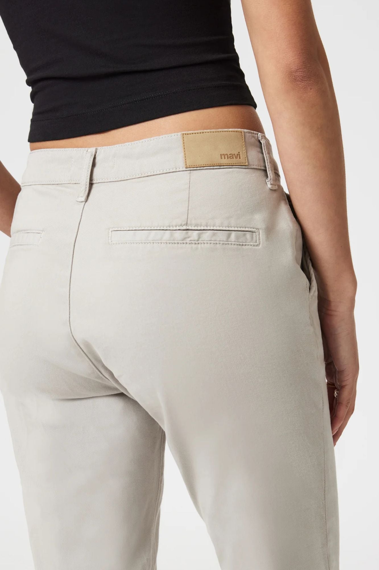 Kathleen Slim Boyfriend Chino Pants