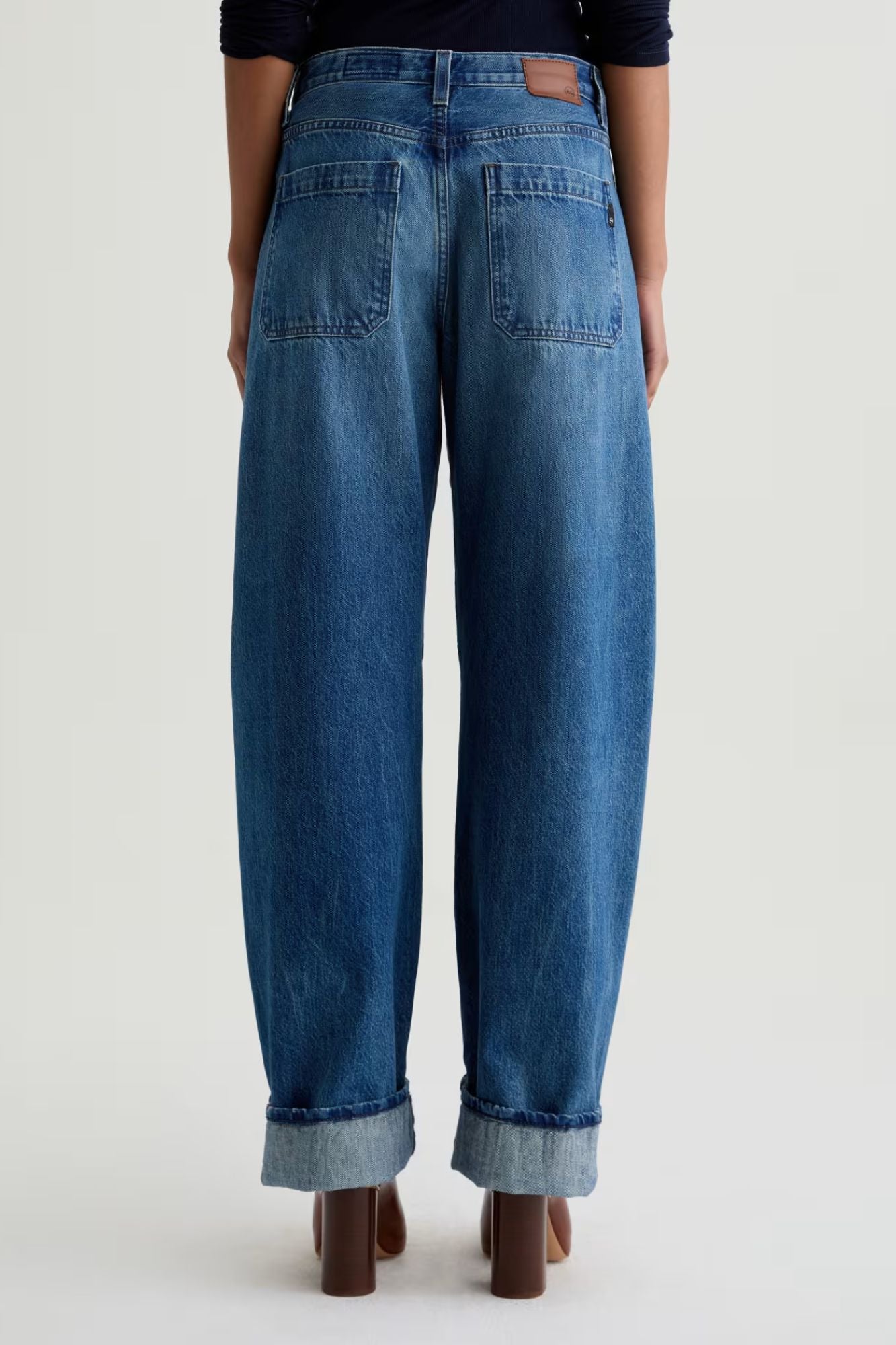 Mercer Cuffed High-Rise Barrel