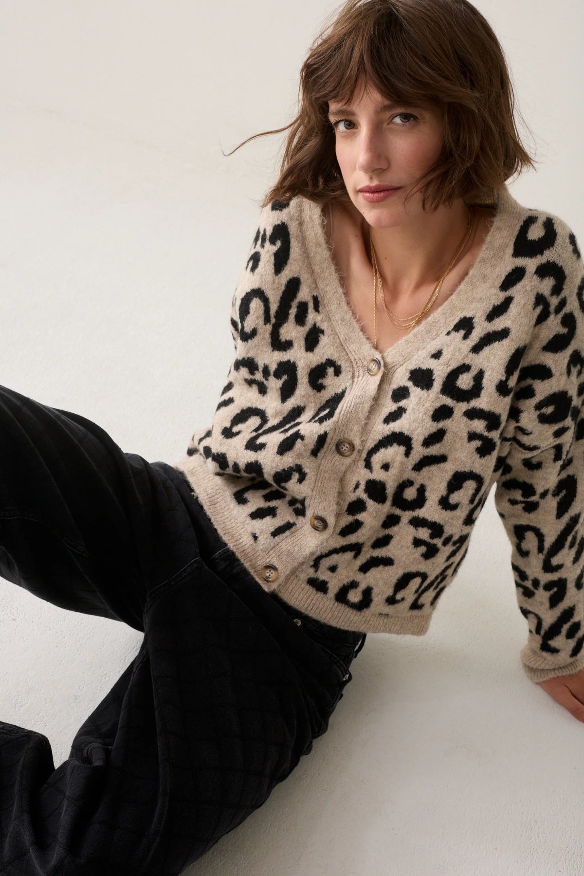 Leopard Cardigan